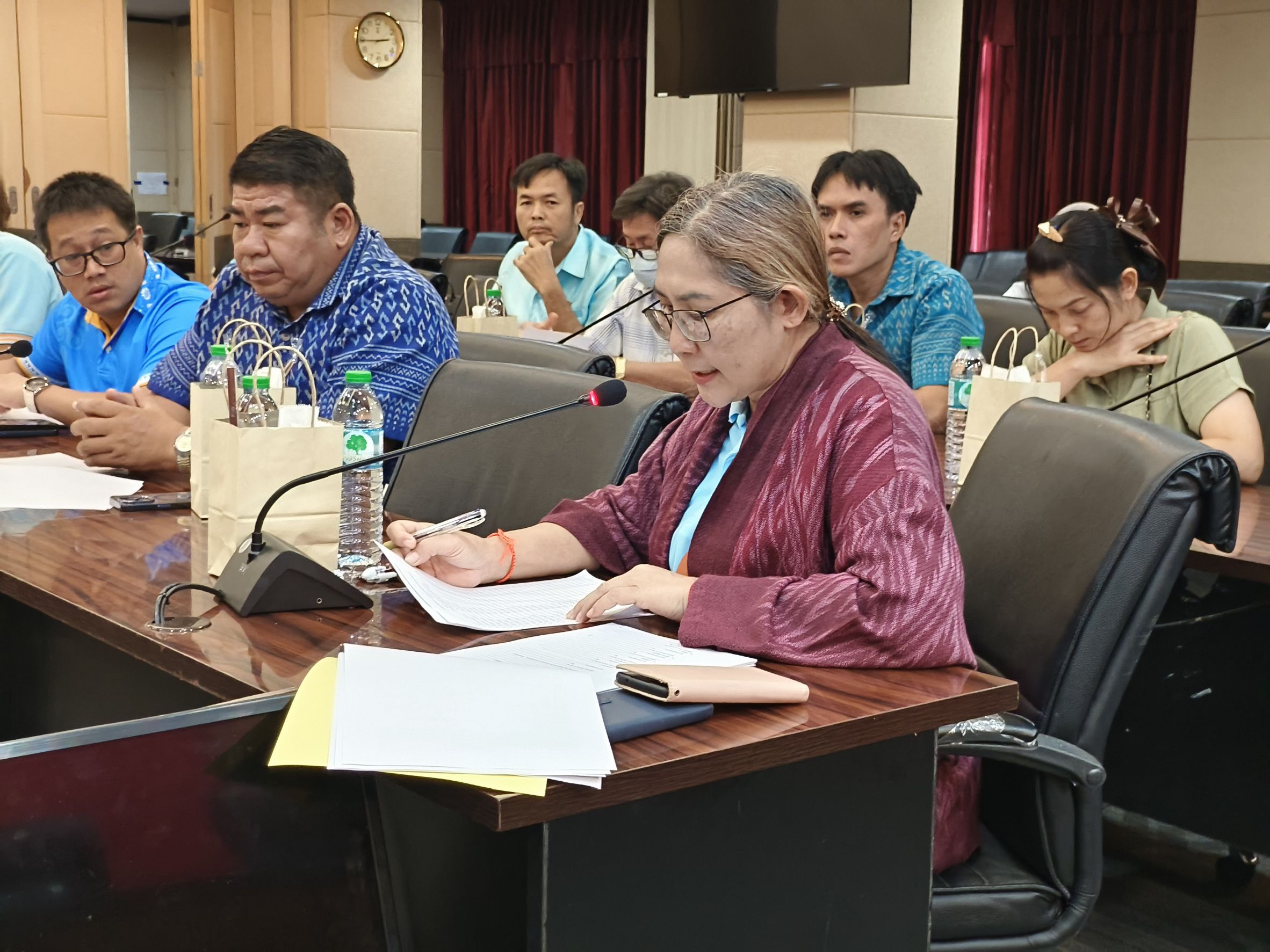 🌟🩵 ประชุมคณะกรรมการเครือข่ายกองทุนแม่ของแผ่นดินจังหวัดฉะเชิงเทรา ครั้งที่ 1/2568