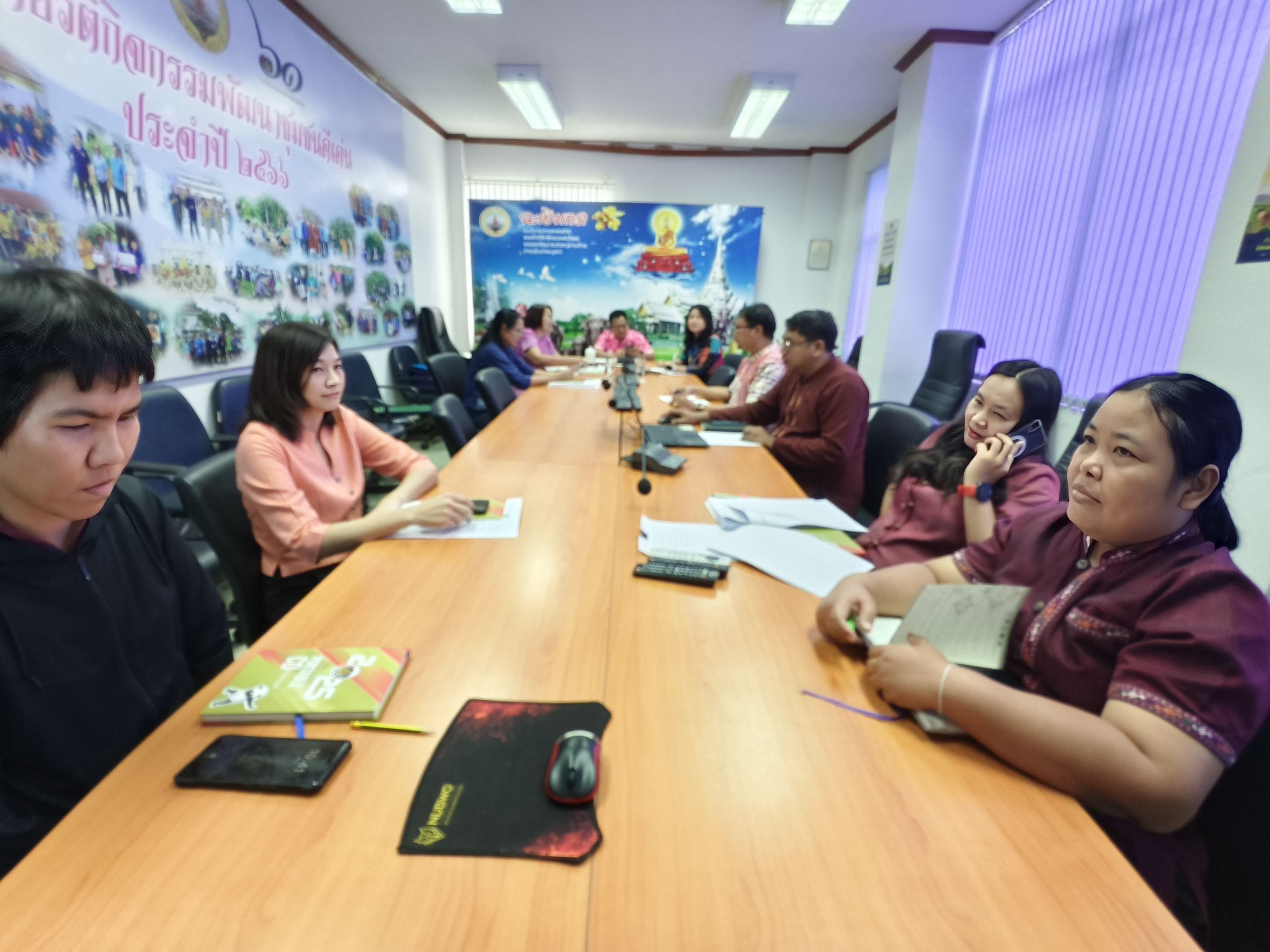 พช.แปดริ้ว ร่วมประชุมกรมการพัฒนาชุมชน ครั้งที่ 3/2568