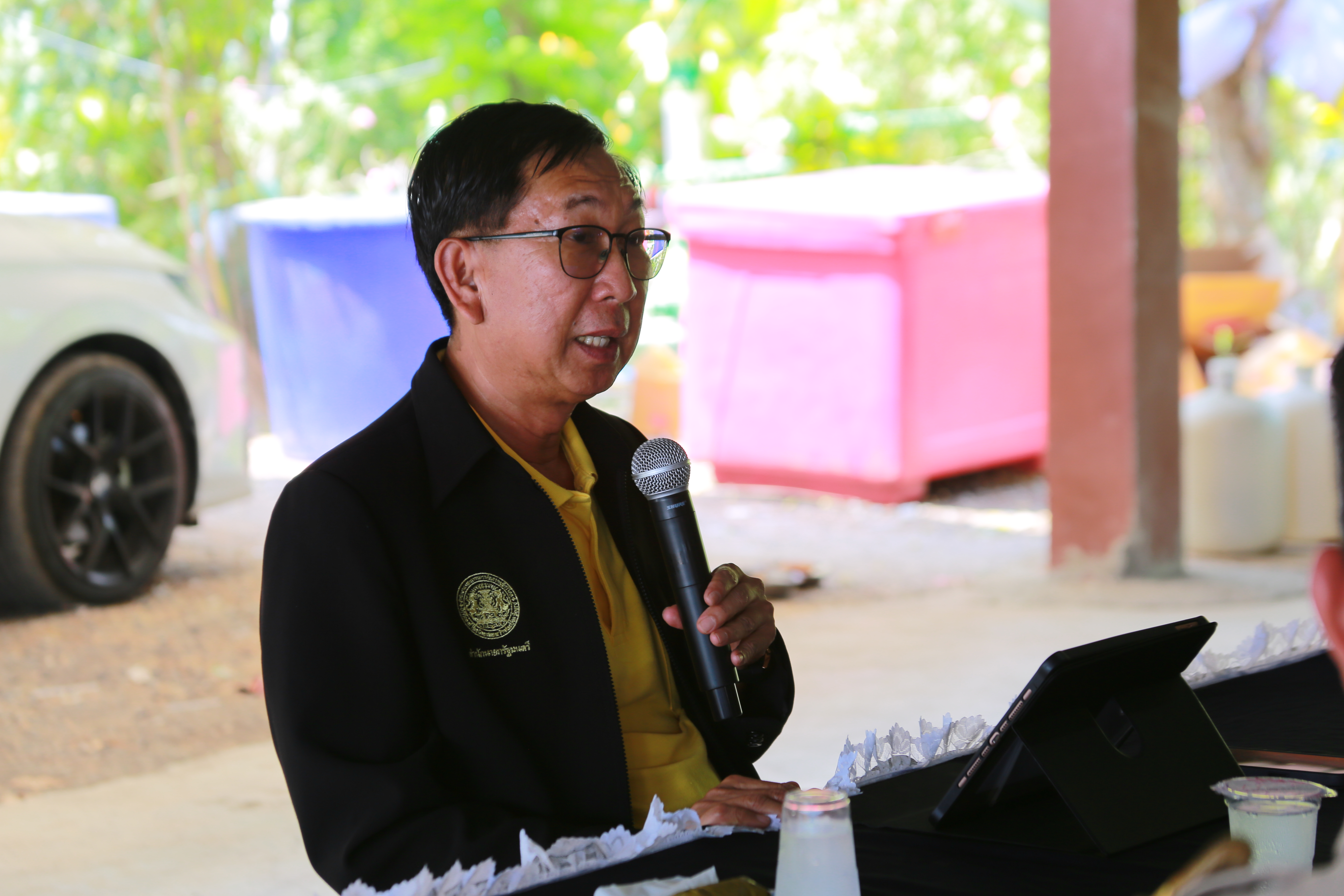 พช.ฉะเชิงเทรา ร่วมลงพื้นที่ตรวจติดตามราชการของผู้ตรวจราชการสำนักนายกรัฐมนตรี