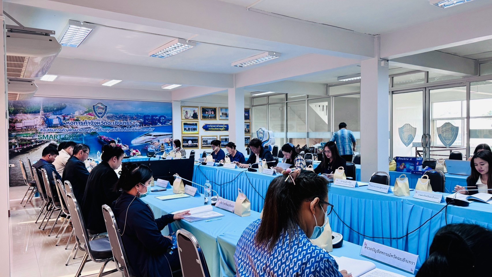 🥭🍧🌴พช. ฉะเชิงเทรา ดำเนินโครงการพัฒนากลไกลขับเคลื่อนการพัฒนาเศรษฐกิจฐานรากระดับจังหวัด(คสป.)