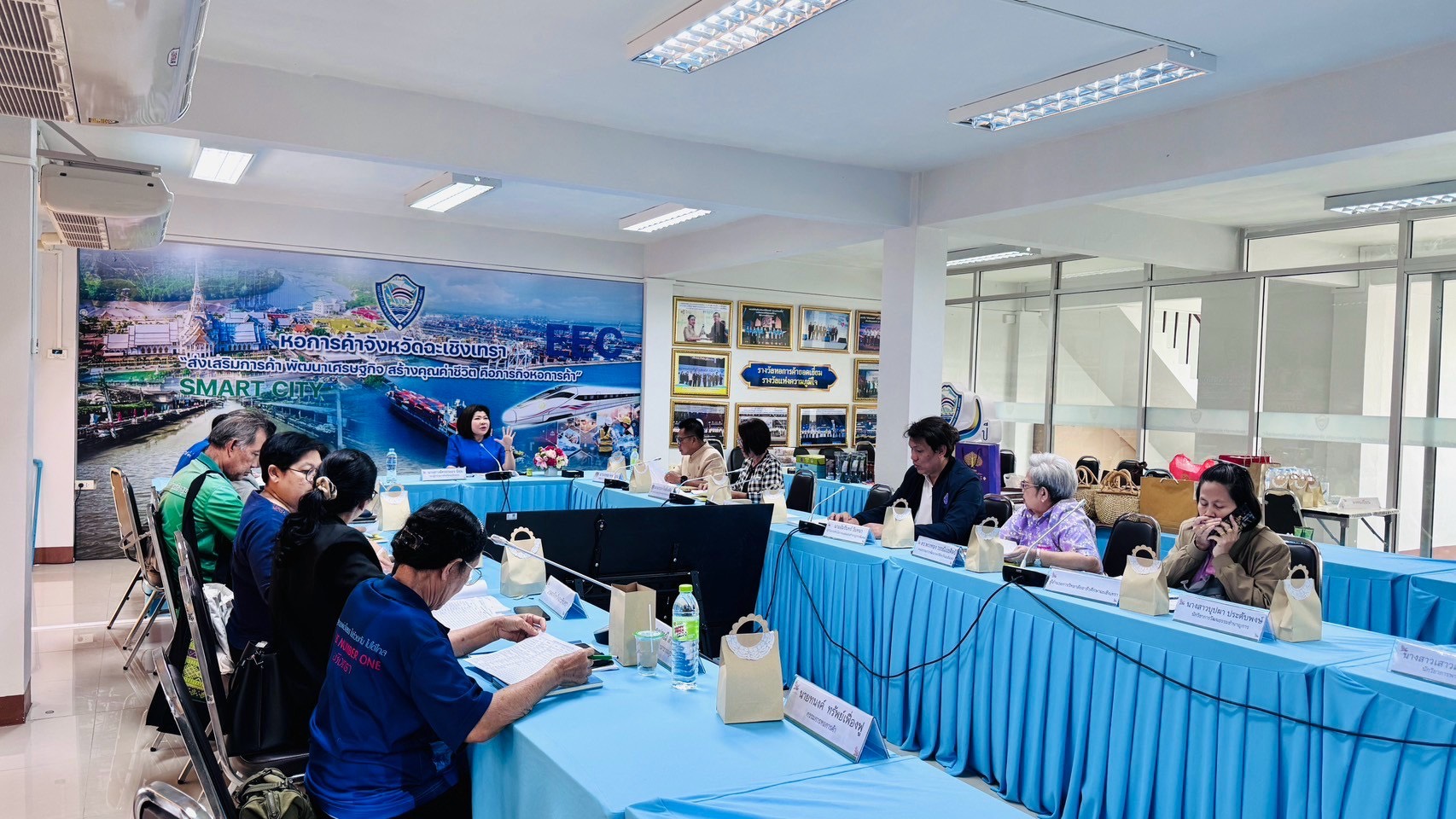 🌟พช. ฉะเชิงเทรา ดำเนินโครงการคัดสรรสุดยอดผลิตภัณฑ์ OTOP เด่น จังหวัด ปี 2568