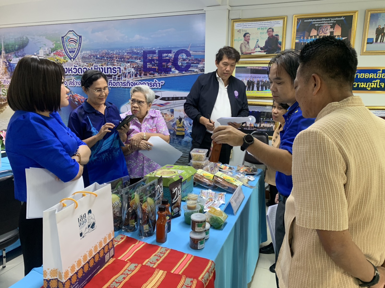 🌟พช. ฉะเชิงเทรา ดำเนินโครงการคัดสรรสุดยอดผลิตภัณฑ์ OTOP เด่น จังหวัด ปี 2568