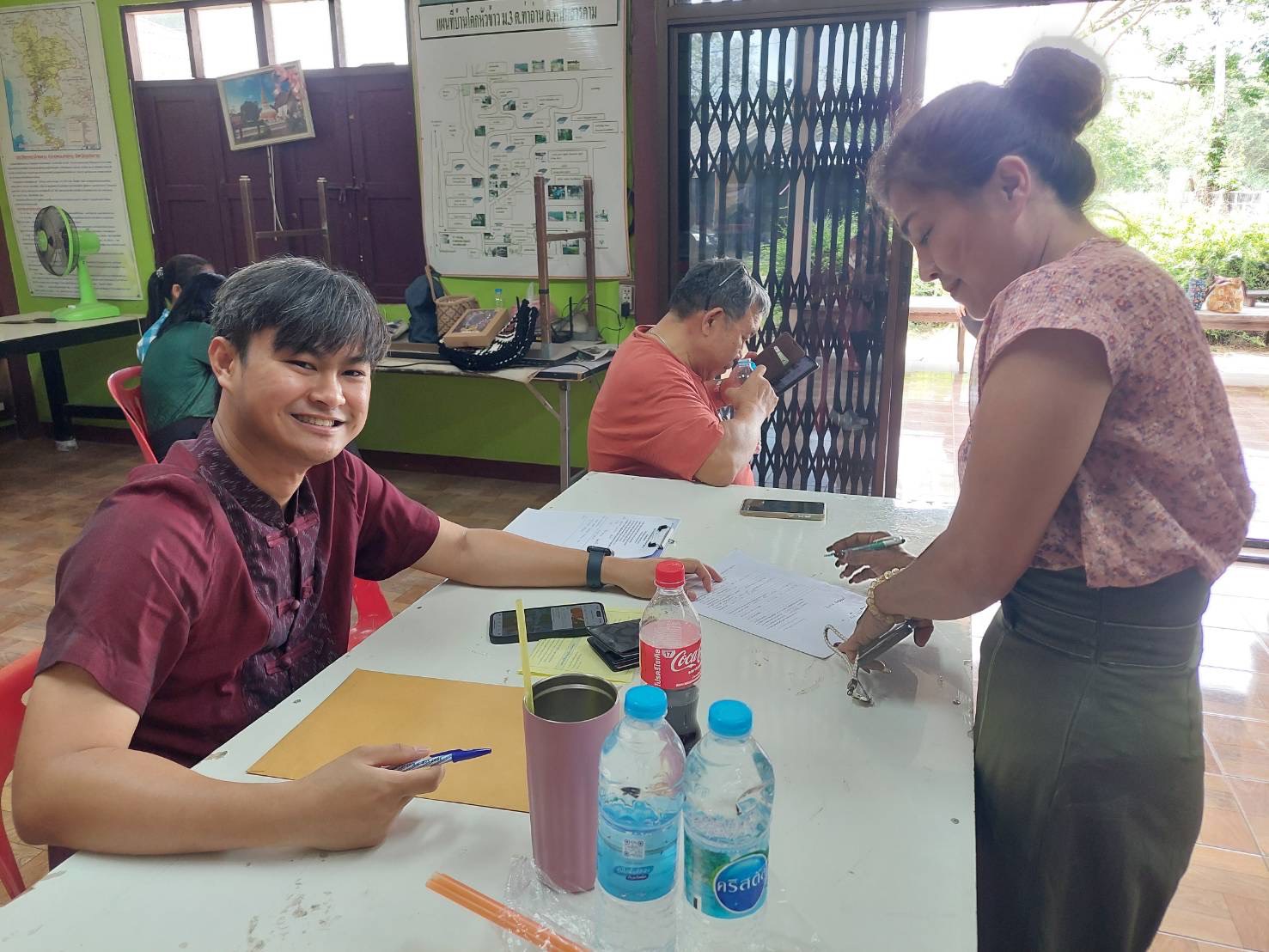👜พช.แปดริ้ว ดำเนินการติดตาม สนับสนุน การดำเนินงานตามโครงการพัฒนาศักยภาพผู้ประกอบการสู่ยุค 4.0 อำเภอพนมสารคาม