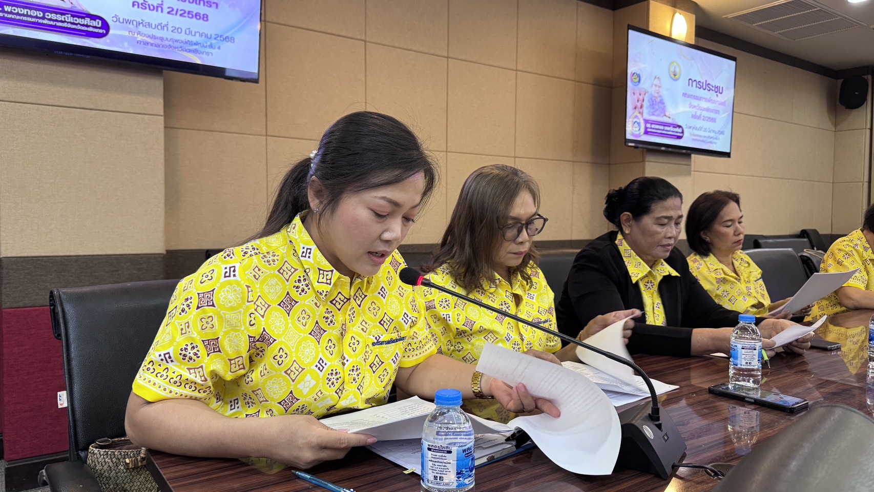 พช.แปดริ้ว ร่วมประชุมคณะกรรมการพัฒนาสตรีจังหวัดฉะเชิงเทรา ครั้งที่ 2/2568