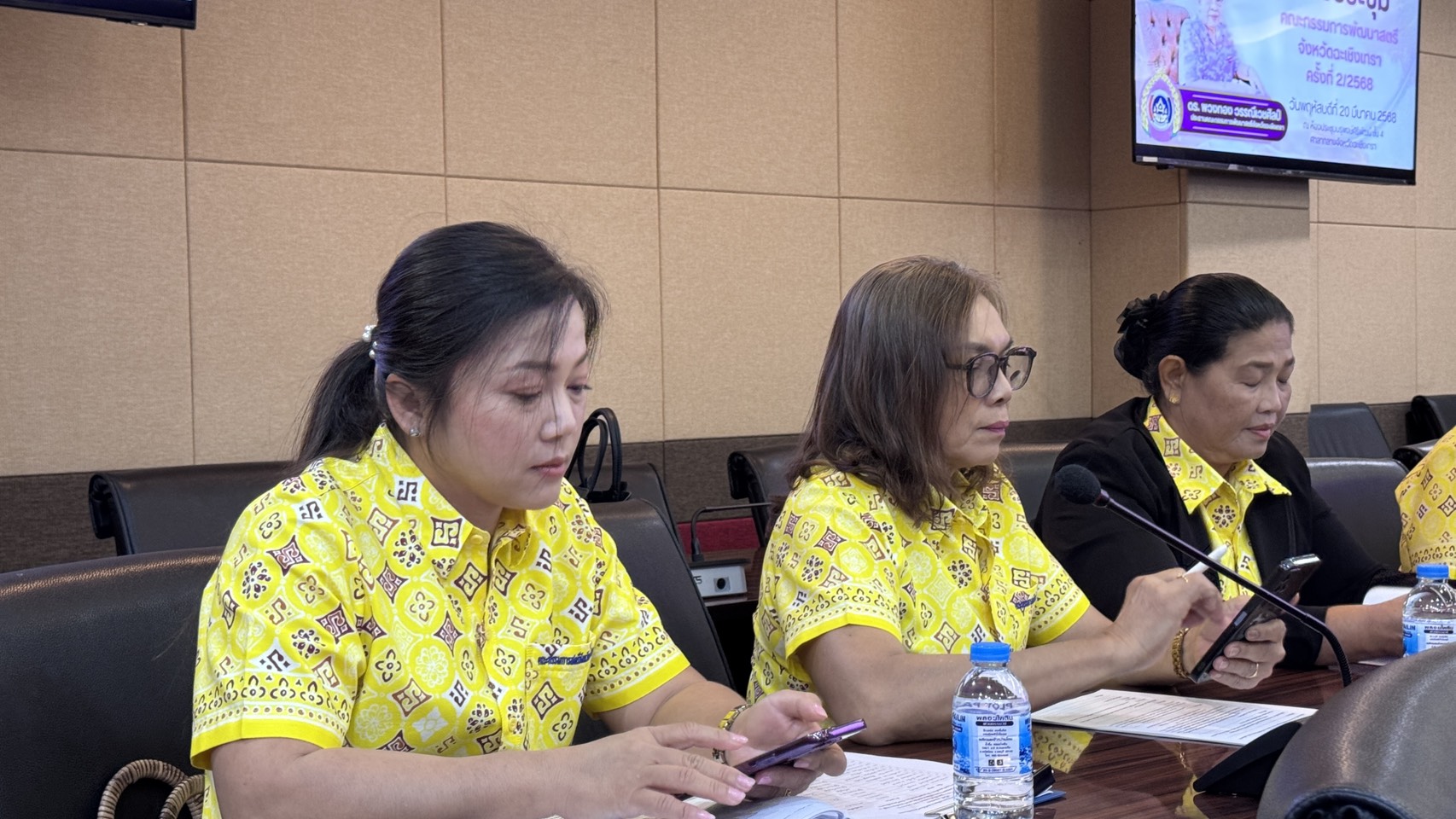 พช.แปดริ้ว ร่วมประชุมคณะกรรมการพัฒนาสตรีจังหวัดฉะเชิงเทรา ครั้งที่ 2/2568