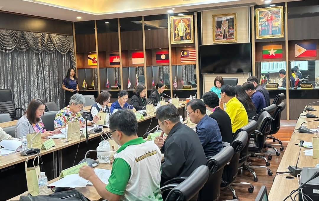 พช.ฉะเชิงเทรา ร่วมประชุมคณะกรรมการส่งเสริมวิสาหกิจุมชน จ.ฉะเชิงเทรา