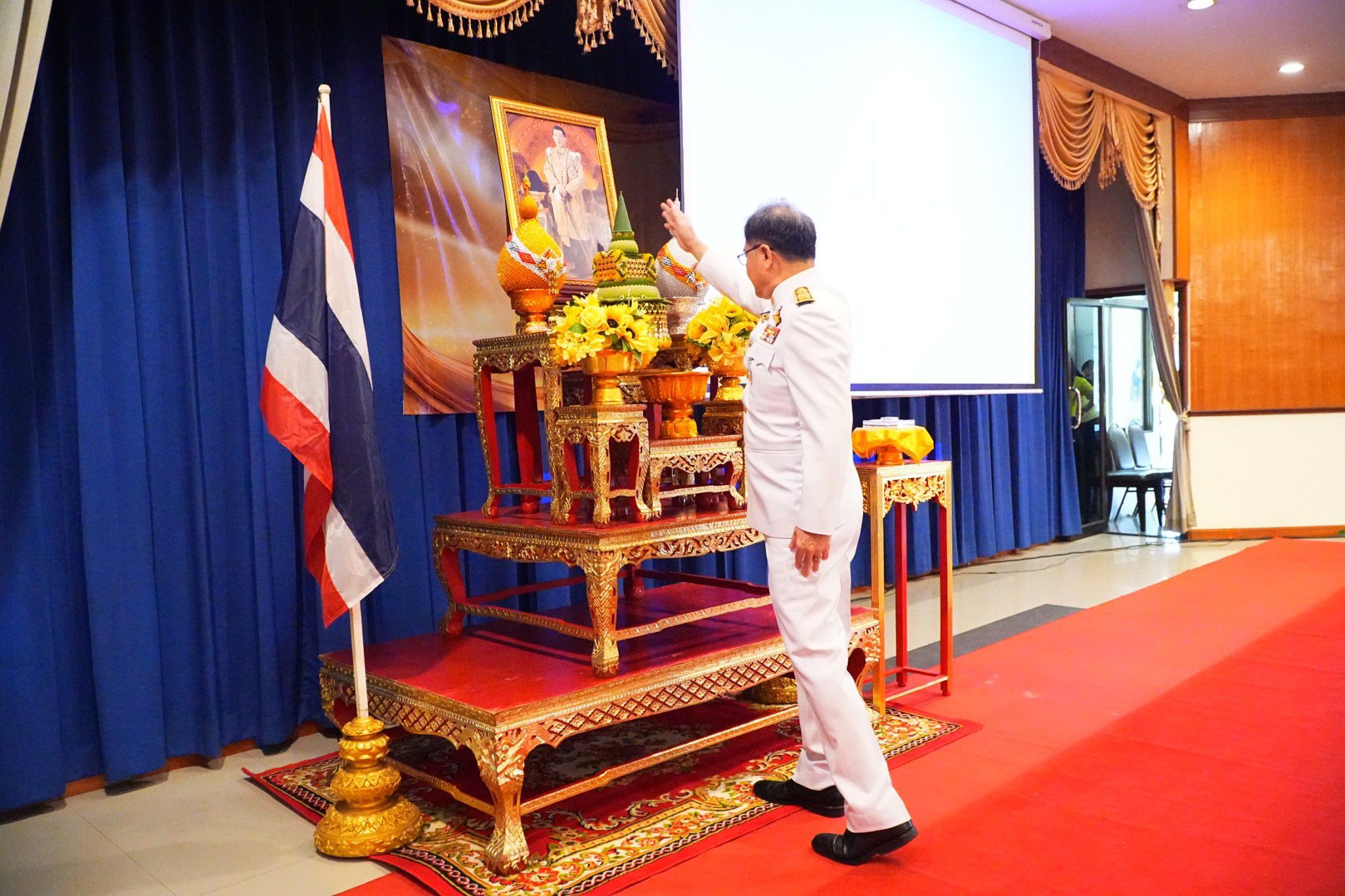 พิธีรับเหรียญที่ระลึกพระราชทานฯ เนื่องในวันข้าราชการพลเรือน และวันคล้ายวันสถาปนากระทรวงมหาดไทย ครบรอบ 133 ปี