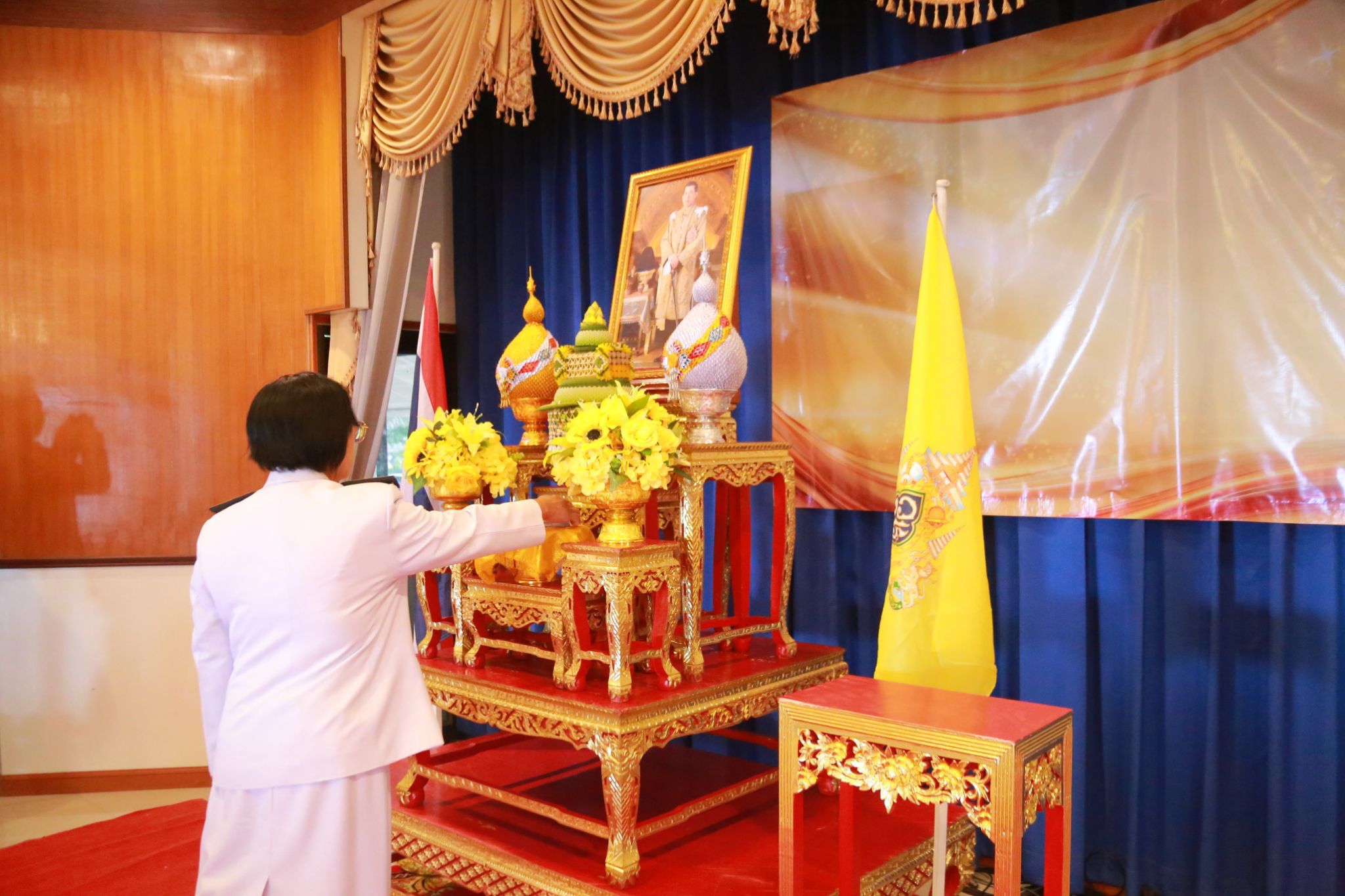 พิธีรับเหรียญที่ระลึกพระราชทานฯ เนื่องในวันข้าราชการพลเรือน และวันคล้ายวันสถาปนากระทรวงมหาดไทย ครบรอบ 133 ปี