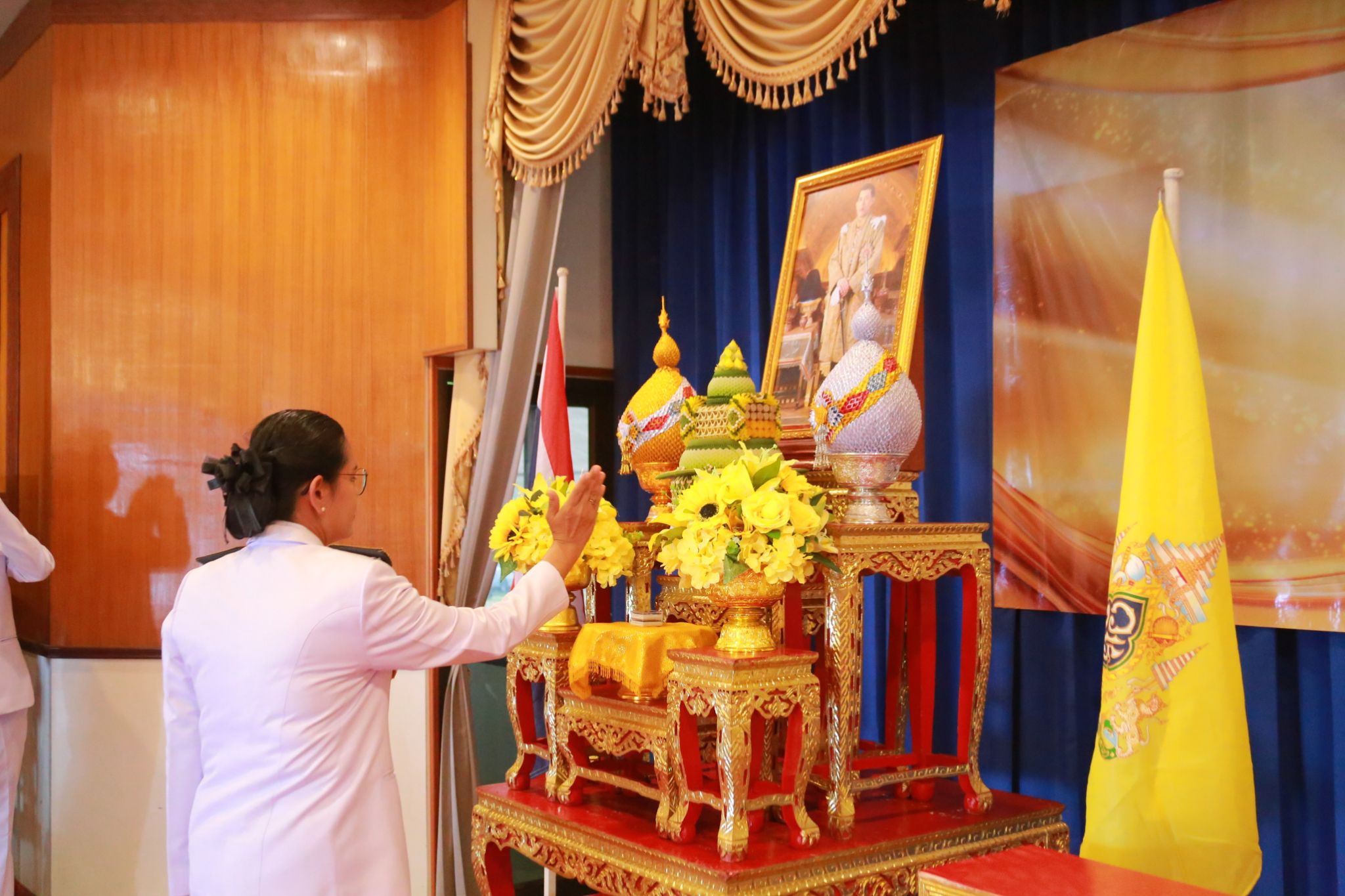 พิธีรับเหรียญที่ระลึกพระราชทานฯ เนื่องในวันข้าราชการพลเรือน และวันคล้ายวันสถาปนากระทรวงมหาดไทย ครบรอบ 133 ปี