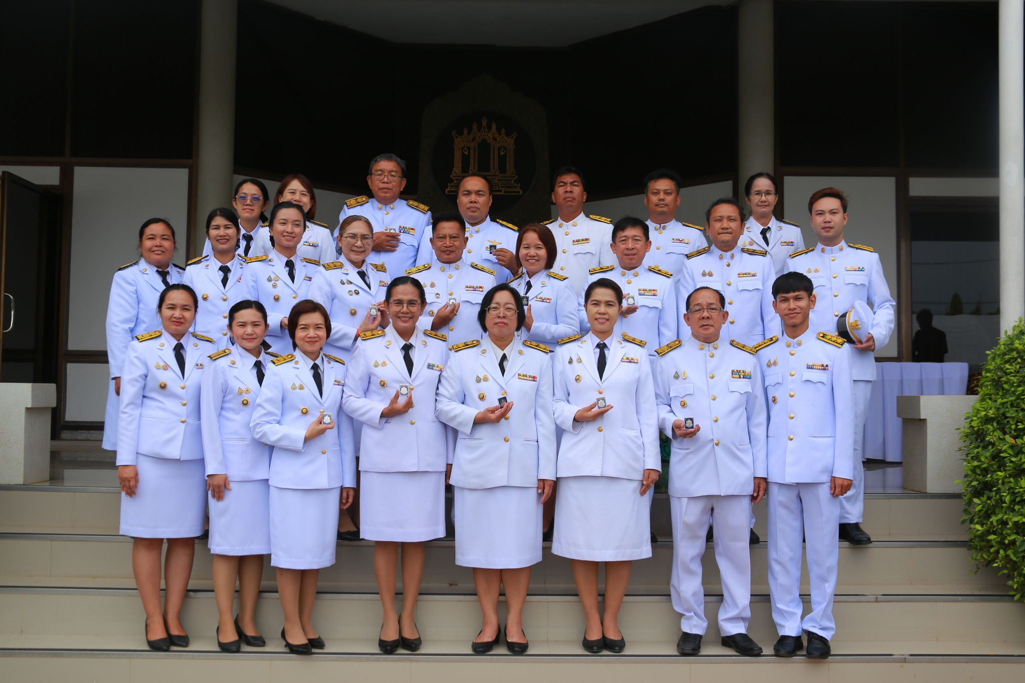 พิธีรับเหรียญที่ระลึกพระราชทานฯ เนื่องในวันข้าราชการพลเรือน และวันคล้ายวันสถาปนากระทรวงมหาดไทย ครบรอบ 133 ปี