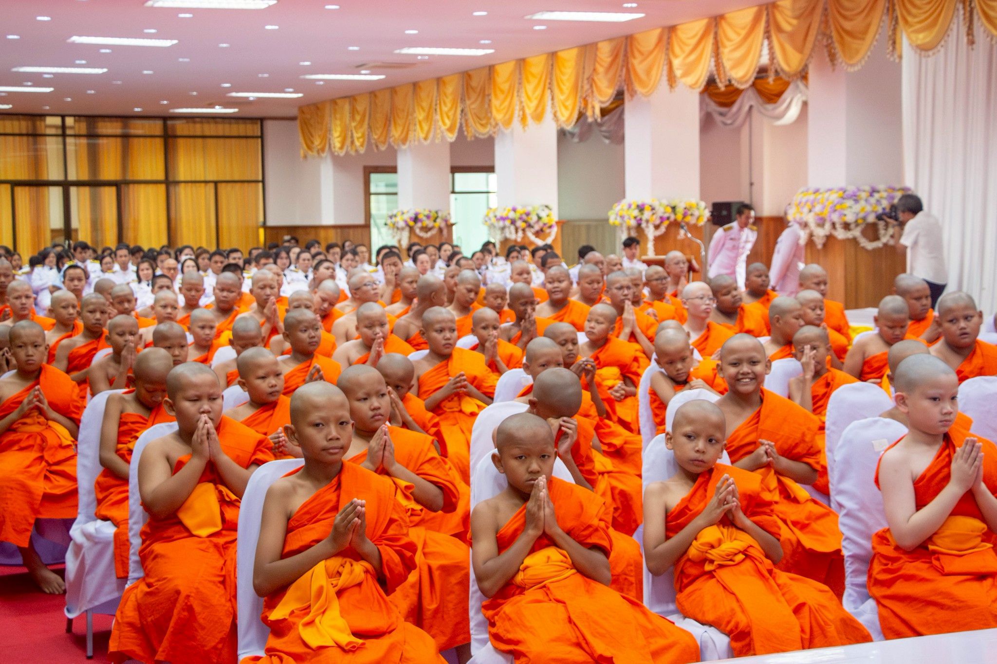 พช.แปดริ้ว ร่วมพิธีเจริญพระพุทธมนต์เฉลิมพระเกียรติ สมเด็จพระกนิษฐาธิราชเจ้า กรมสมเด็จพระเทพรัตนราชสุดาฯ สยามบรมราชกุมารี