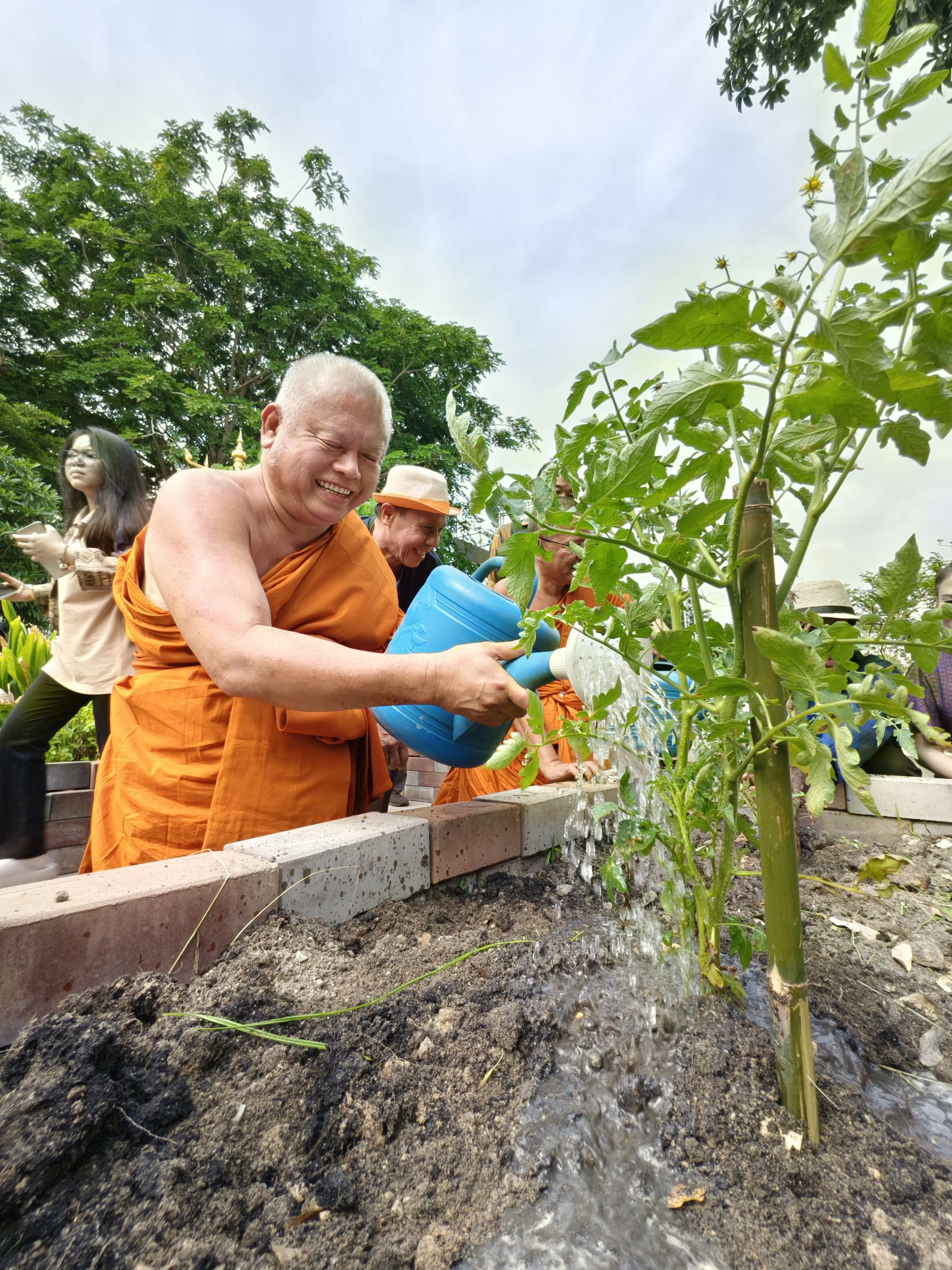 จังหวัดฉะเชิงเทราเดินหน้าส่งเสริมการพัฒนาชุมชนอย่างยั่งยืน ผ่านกิจกรรม “วัดโสธรฯ มีรัก ปลูกผักแบ่งปัน” ซึ่งจัดขึ้นเมื่อวันที่ 4 เมษายน 2568 ณ แปลงผัก วัดโสธรวราราม วรวิหาร โดยมีเป้าหมายเพื่อสร้างแหล่งอาหารชุมชน และส่งเสริมการพึ่งพาตนเองตามหลักเศรษฐกิจพอเพียง