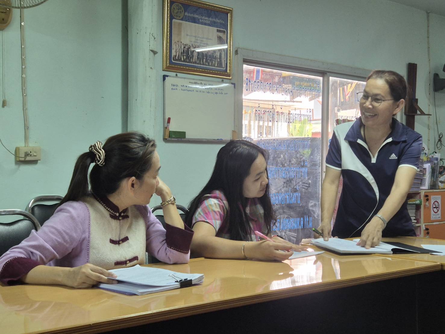 🥬พช.ฉะเชิงเทรา ติดตามการดำเนินงานตามโครงการ 9 : 10 ปฏิบัติบูชา “สืบสาน รักษา ต่อยอด” เพื่อพัฒนาชุมชน ณ บ้านปลายคลอง 18