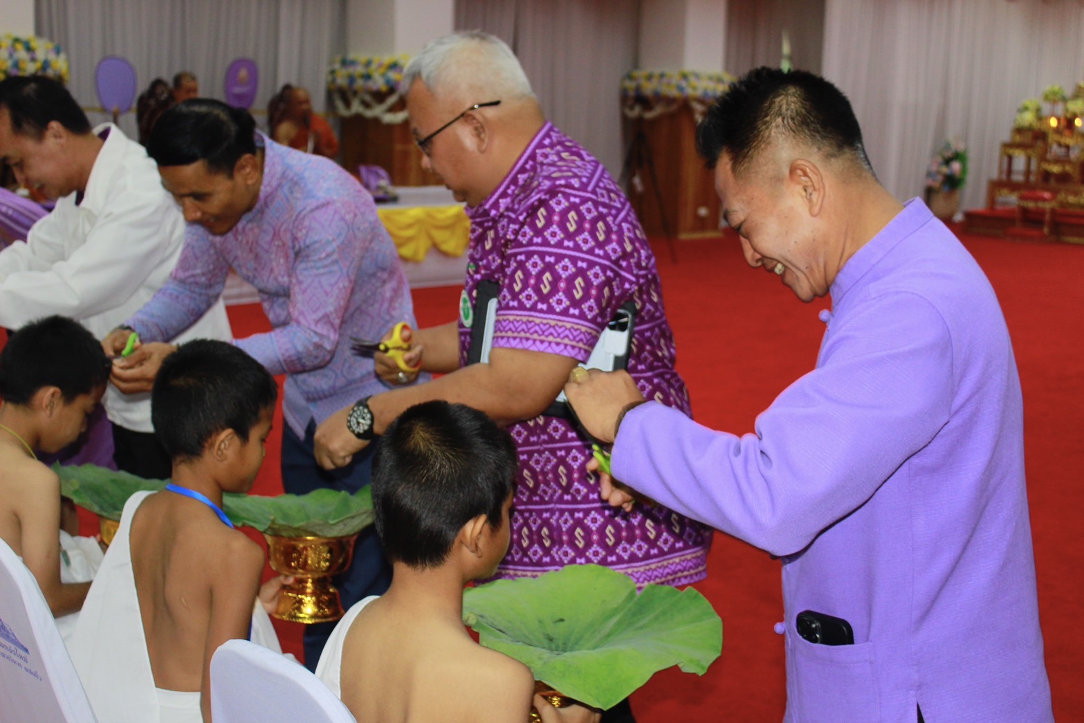 💜พช.ฉะเชิงเทรา ร่วมพิธีบรรพชาสามเณรภาคฤดูร้อน เฉลิมพระเกียรติสมเด็จพระกนิษฐาธิราชเจ้า กรมสมเด็จพระเทพรัตนราชสุดาฯ สยามบรมราชกุมารี เนื่องในวันโอกาสทรงพระเจริญพระชนมายุ 70 พรรษา 2 เมษายน 2568