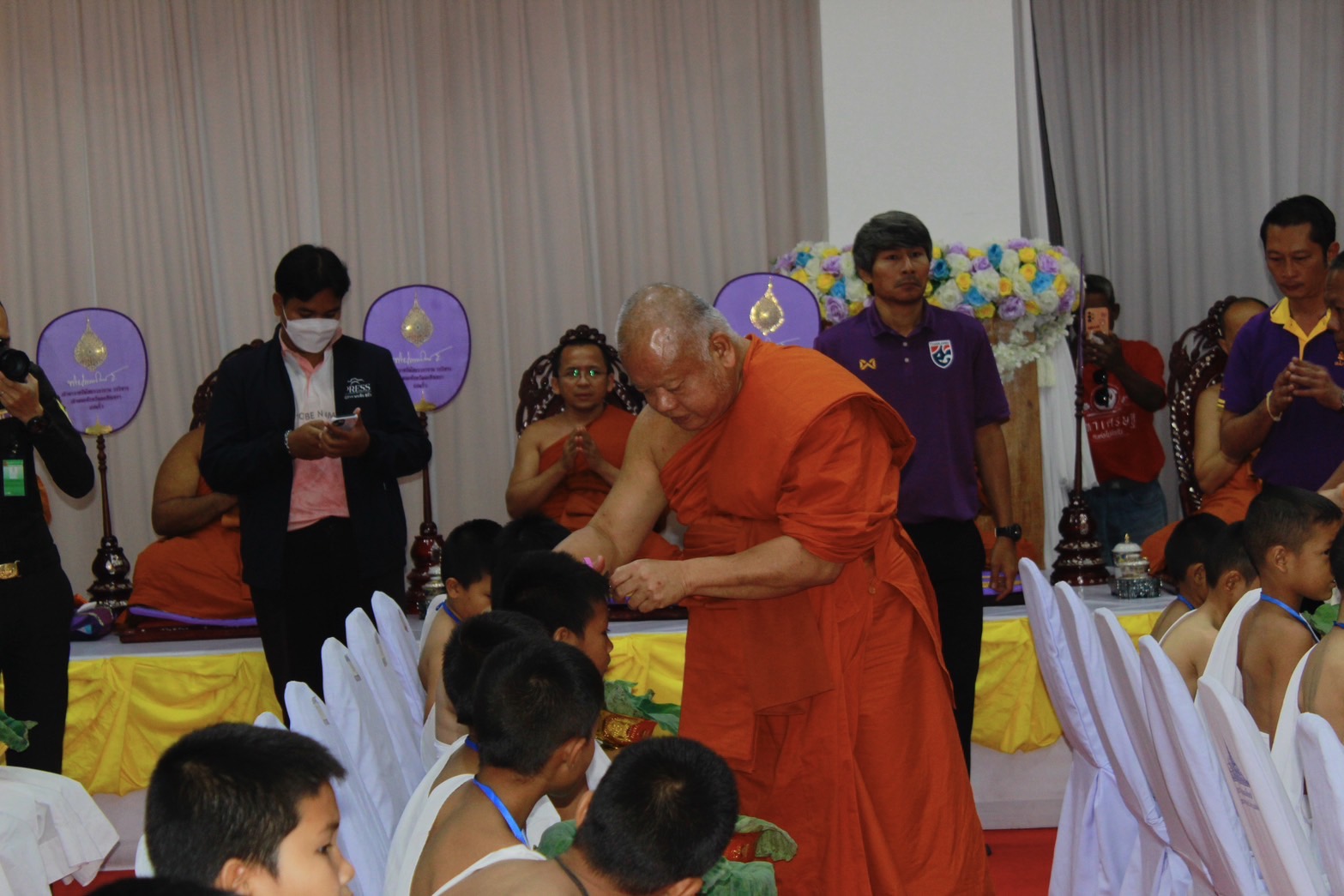 💜พช.ฉะเชิงเทรา ร่วมพิธีบรรพชาสามเณรภาคฤดูร้อน เฉลิมพระเกียรติสมเด็จพระกนิษฐาธิราชเจ้า กรมสมเด็จพระเทพรัตนราชสุดาฯ สยามบรมราชกุมารี เนื่องในวันโอกาสทรงพระเจริญพระชนมายุ 70 พรรษา 2 เมษายน 2568