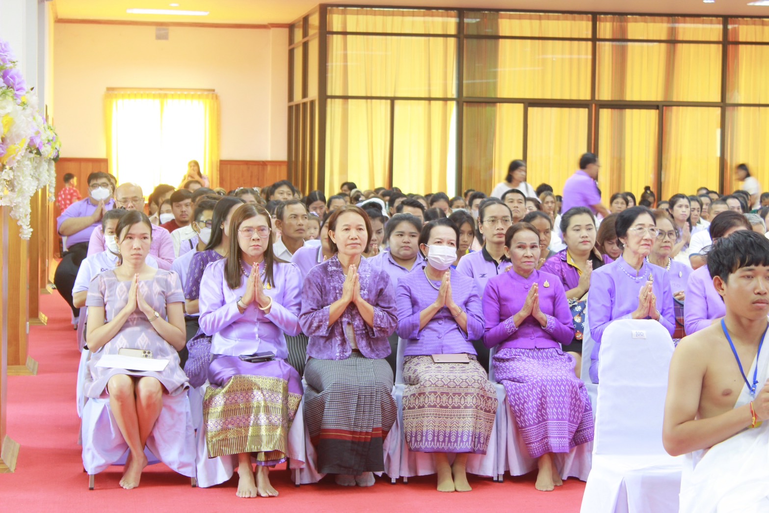 💜พช.ฉะเชิงเทรา ร่วมพิธีบรรพชาสามเณรภาคฤดูร้อน เฉลิมพระเกียรติสมเด็จพระกนิษฐาธิราชเจ้า กรมสมเด็จพระเทพรัตนราชสุดาฯ สยามบรมราชกุมารี เนื่องในวันโอกาสทรงพระเจริญพระชนมายุ 70 พรรษา 2 เมษายน 2568