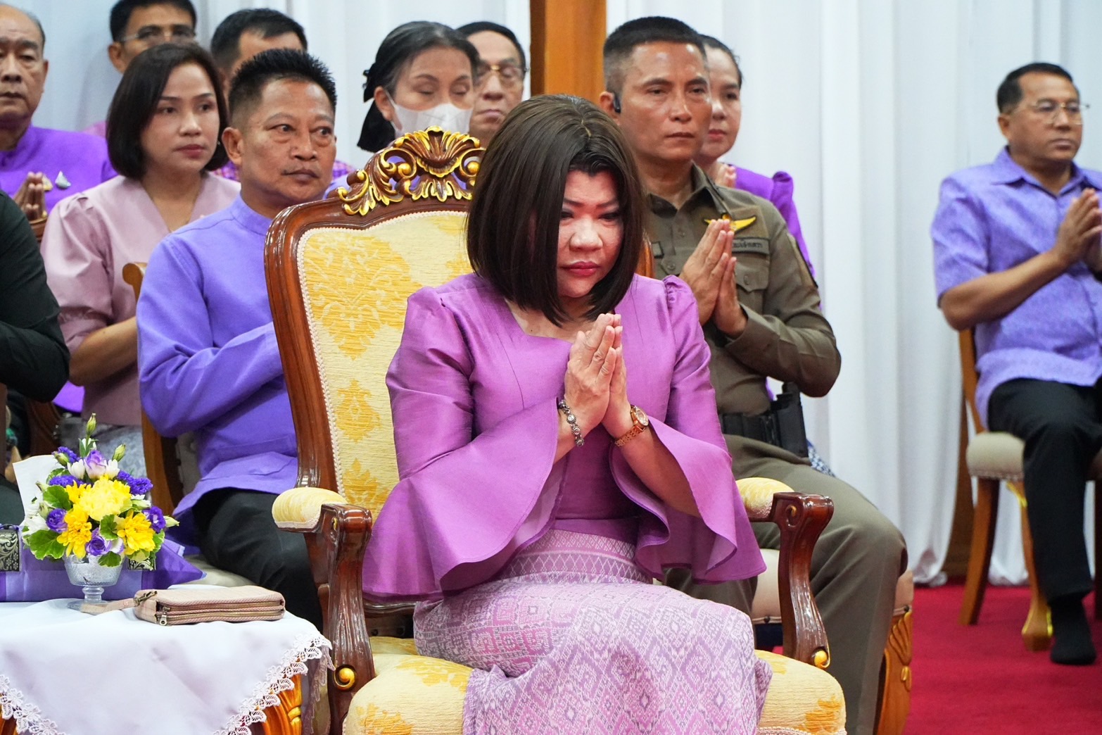 💜พช.ฉะเชิงเทรา ร่วมพิธีบรรพชาสามเณรภาคฤดูร้อน เฉลิมพระเกียรติสมเด็จพระกนิษฐาธิราชเจ้า กรมสมเด็จพระเทพรัตนราชสุดาฯ สยามบรมราชกุมารี เนื่องในวันโอกาสทรงพระเจริญพระชนมายุ 70 พรรษา 2 เมษายน 2568