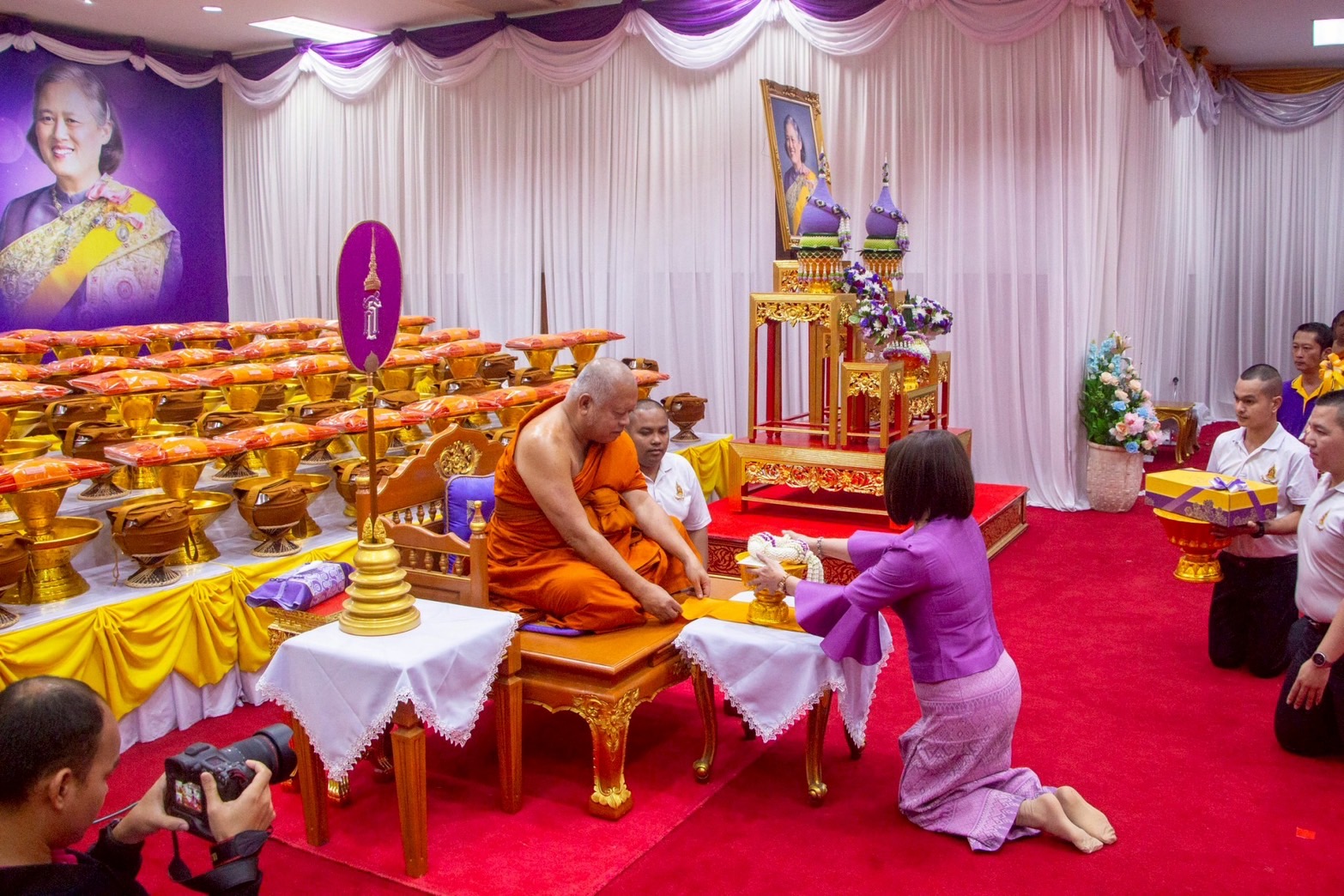 💜พช.ฉะเชิงเทรา ร่วมพิธีบรรพชาสามเณรภาคฤดูร้อน เฉลิมพระเกียรติสมเด็จพระกนิษฐาธิราชเจ้า กรมสมเด็จพระเทพรัตนราชสุดาฯ สยามบรมราชกุมารี เนื่องในวันโอกาสทรงพระเจริญพระชนมายุ 70 พรรษา 2 เมษายน 2568