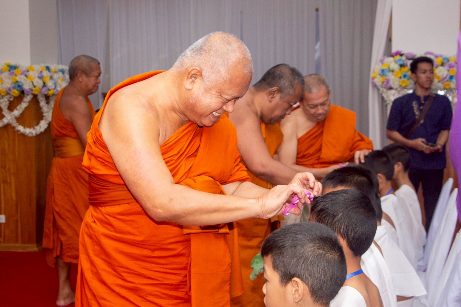 💜พช.ฉะเชิงเทรา ร่วมพิธีบรรพชาสามเณรภาคฤดูร้อน เฉลิมพระเกียรติสมเด็จพระกนิษฐาธิราชเจ้า กรมสมเด็จพระเทพรัตนราชสุดาฯ สยามบรมราชกุมารี เนื่องในวันโอกาสทรงพระเจริญพระชนมายุ 70 พรรษา 2 เมษายน 2568