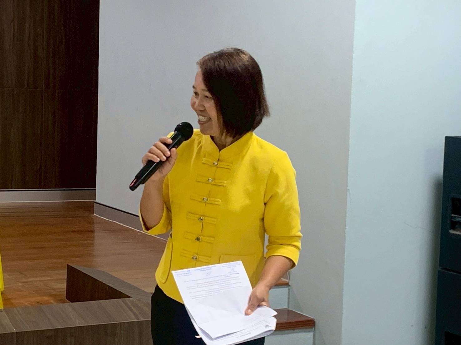 พช.ฉะเชิงเทราดำเนินโครงการพัฒนาผลิตภัณฑ์ OTOP กลุ่มปรับตัวสู่การพัฒนา (Quadrant D) ให้มีคุณภาพมาตรฐาน