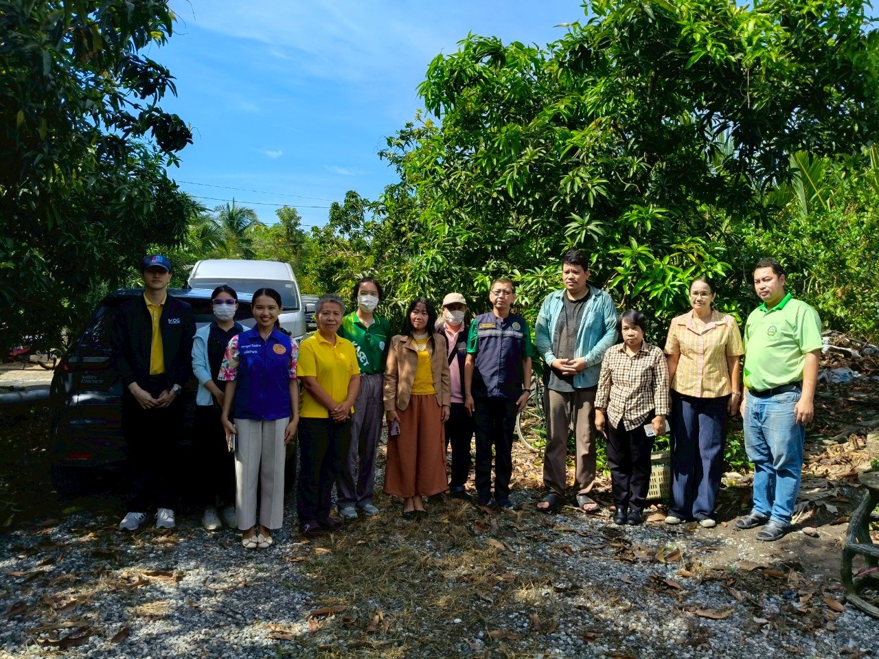 🎡พช.ฉะเชิงเทรา ร่วมลงพื้นที่ตรวจประเมินตามระบบควบคุมคุณภาพสินค้าสิ่งบ่งชี้ทางภูมิศาสตร์ ”มะม่วงเขียวเสวยแปดริ้ว มะม่วงขายตึกแปดริ้ว และมะม่วงแรดแปดริ้ว”