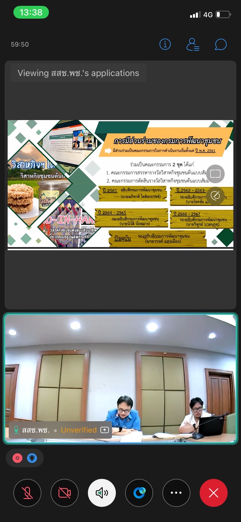 💻พช.ฉะเชิงเทรา ร่วมการประชุมชี้แจงหลักเกณฑ์รางวัลต้นแบบสัมมาชีพ ประจำปี 2568