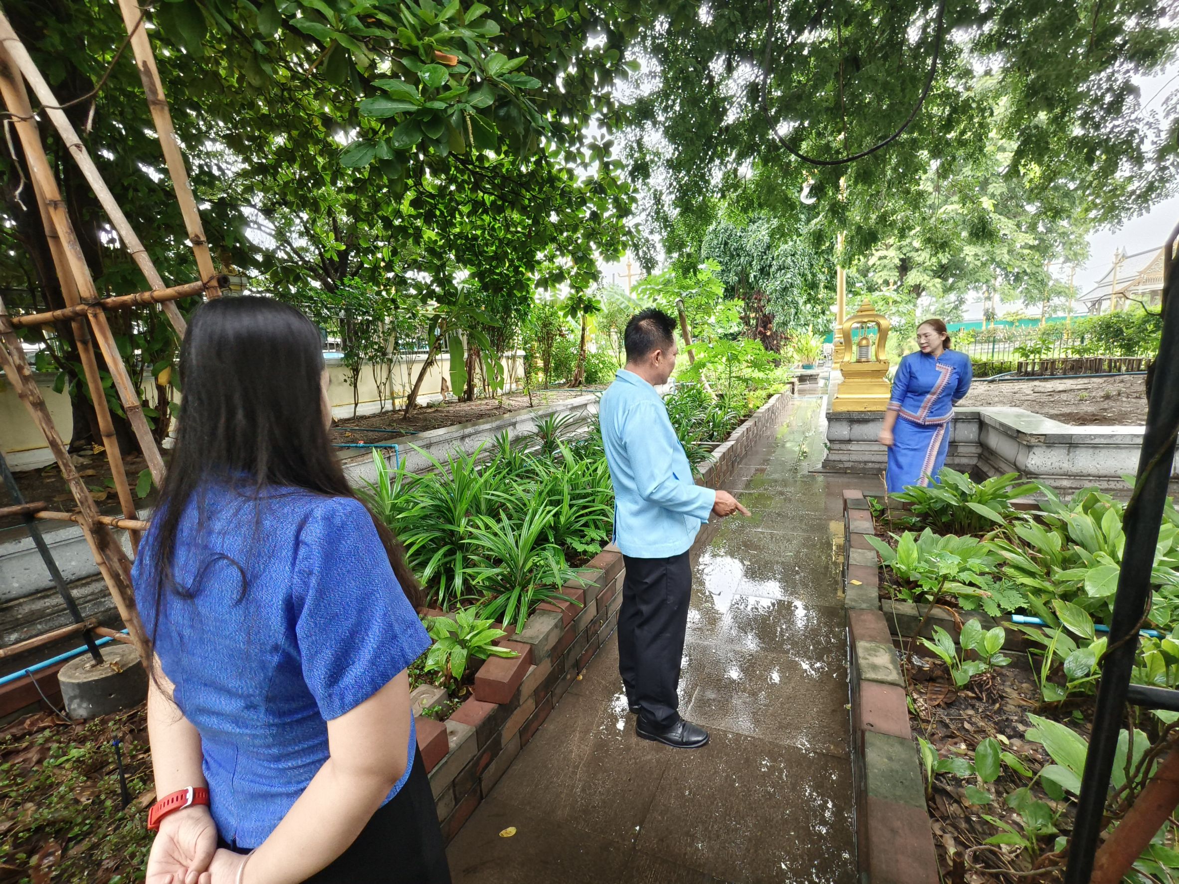 พช.ฉะเชิงเทรา ลงพื้นที่แปลงผัก “วัดนี้มีรัก ปลูกผักแบ่งปัน” วัดโสธรวรารามวรวิหาร สำรวจความเรียบร้อย ส่งเสริมความมั่นคงทางอาหารในชุมชน 🥬🤝🌱