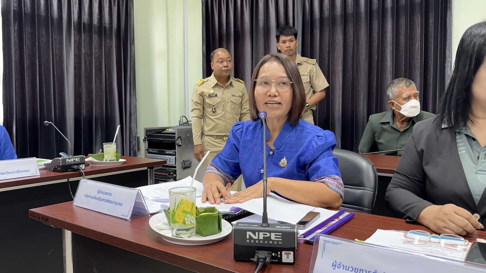 รองผู้ว่าฯ ฉะเชิงเทรา เป็นประธานคัดสรร “กิจกรรมพัฒนาชุมชนดีเด่น” วันสุดท้าย ณ เขาหินซ้อน