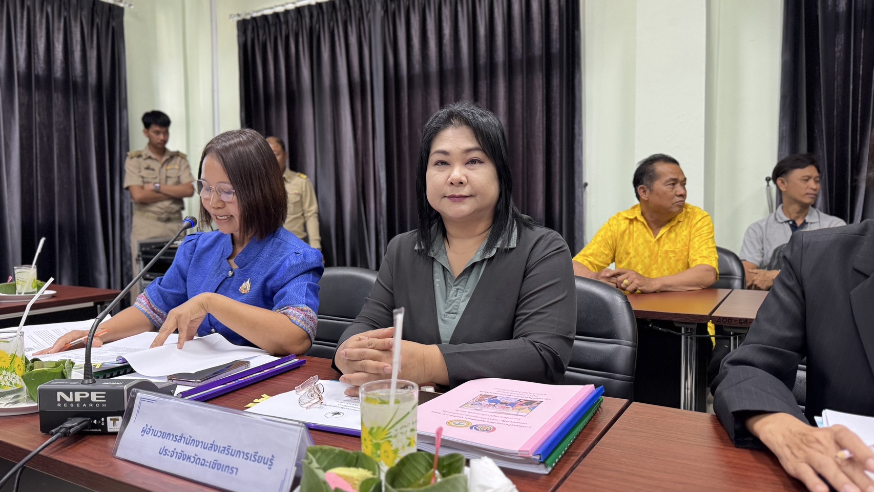 รองผู้ว่าฯ ฉะเชิงเทรา เป็นประธานคัดสรร “กิจกรรมพัฒนาชุมชนดีเด่น” วันสุดท้าย ณ เขาหินซ้อน