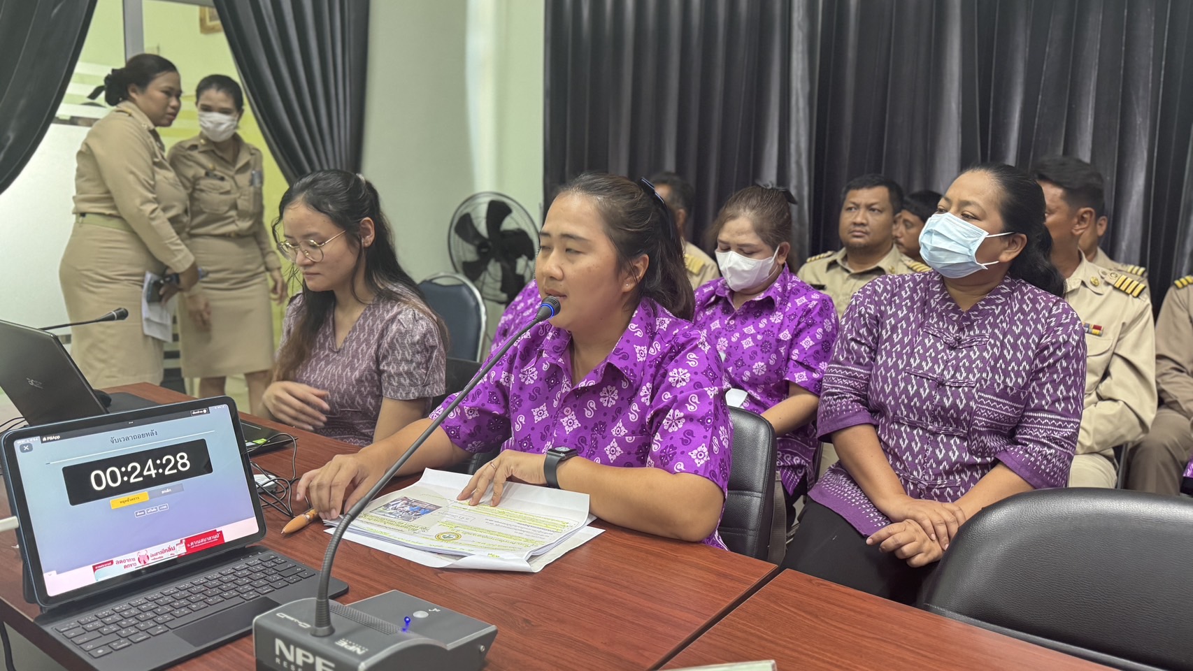 รองผู้ว่าฯ ฉะเชิงเทรา เป็นประธานคัดสรร “กิจกรรมพัฒนาชุมชนดีเด่น” วันสุดท้าย ณ เขาหินซ้อน