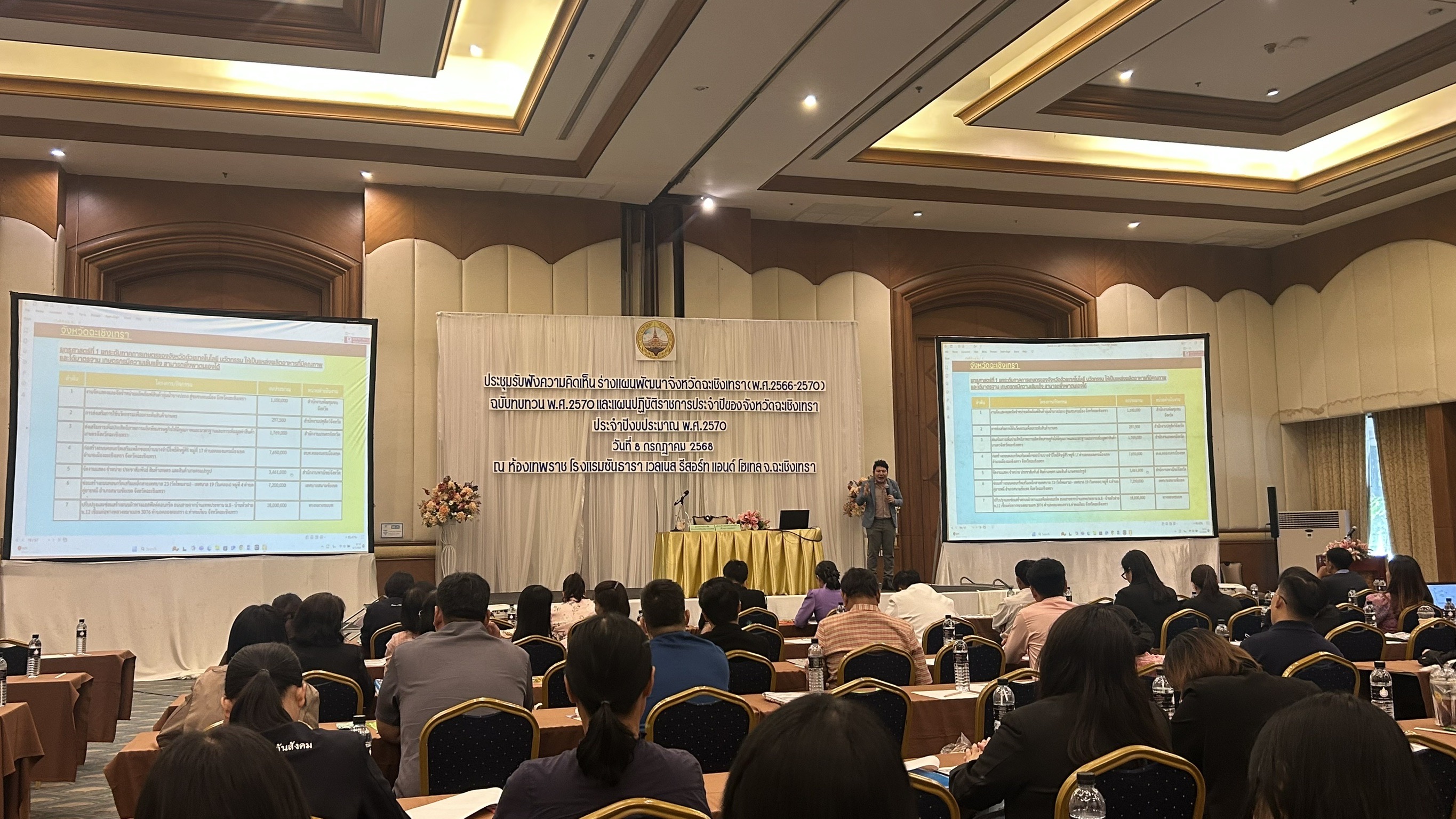 พช.ฉะเชิงเทรา ร่วมประชุมรับฟังความคิดเห็นร่างแผนพัฒนาจังหวัดฉะเชิงเทรา (พ.ศ.2566-2570) พ.ศ.2570 และแผนปฏิบัติราชการประจำปีงบประมาณ พ.ศ.2570