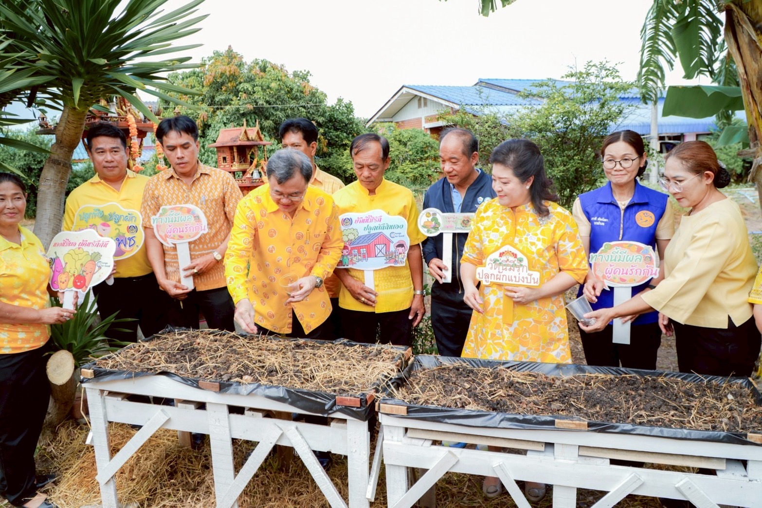 🪴พช. ฉะเชิงเทรา ดำเนินโครงการส่งเสริมกิจกรรมทางนี้มีผล ผู้คนรักกัน