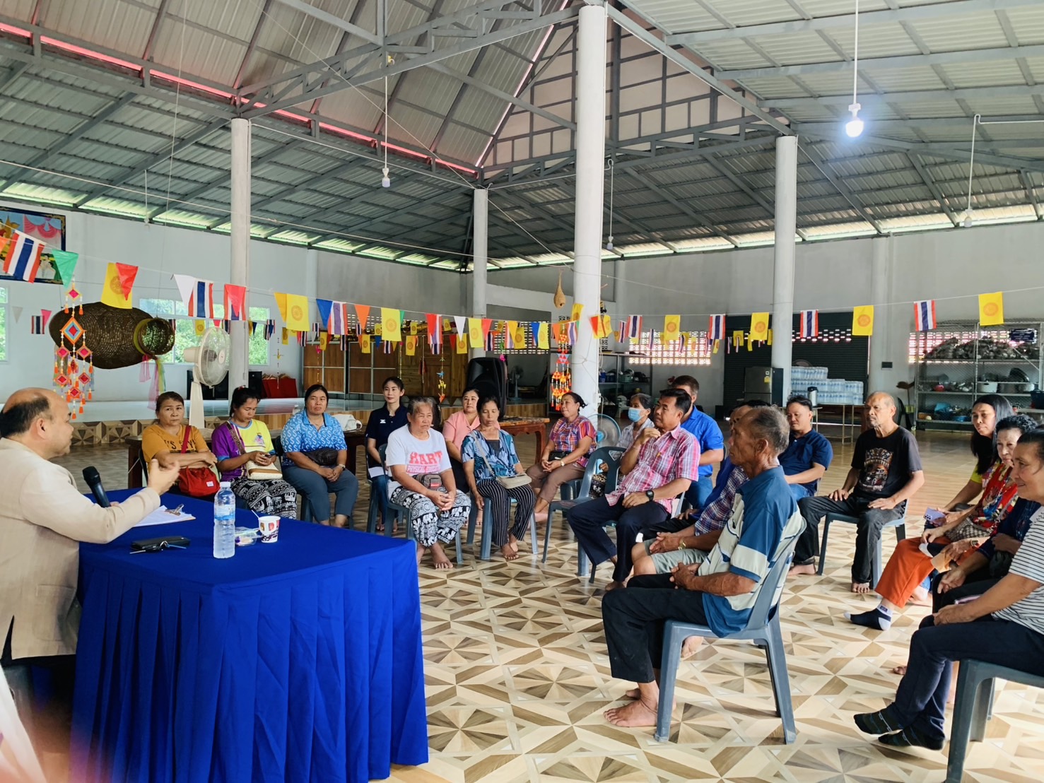 🐘🌳 พช.ฉะเชิงเทรา  ติดตามและสนับสนุนโครงการส่งเสริมอาชีพคนรักษ์ช้างจังหวัดฉะเชิงเทรา พื้นที่อำเภอท่าตะเกียบ