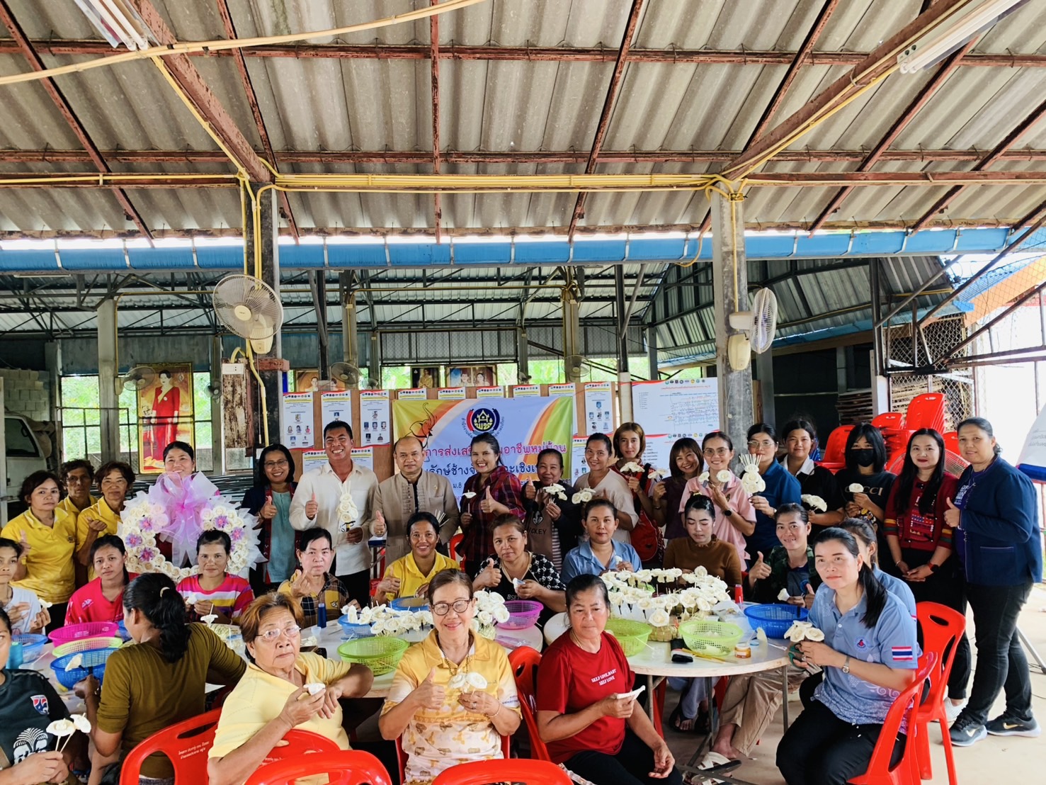 🐘🌳 พช.ฉะเชิงเทรา  ติดตามและสนับสนุนโครงการส่งเสริมอาชีพคนรักษ์ช้างจังหวัดฉะเชิงเทรา พื้นที่อำเภอท่าตะเกียบ