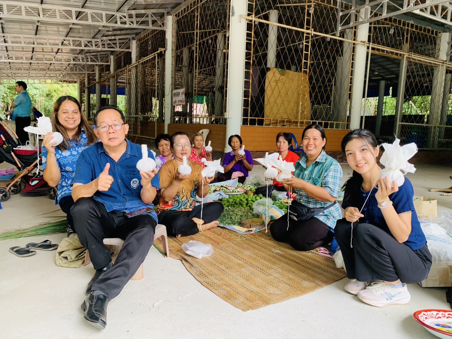 🐘พช.ฉะเชิงเทรา  สนับสนุนการดำเนินโครงการส่งเสริมกลุ่มอาชีพหมู่บ้านคนรักษ์ช้างจังหวัดฉะเชิงเทรา ณ อำเภอสนามชัยเขต