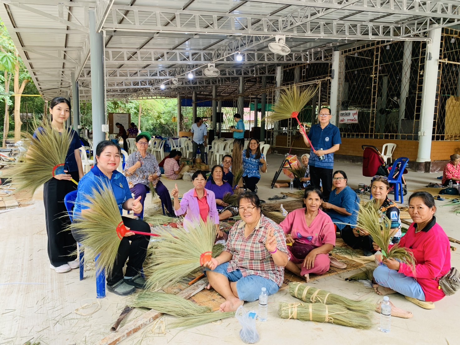 🐘พช.ฉะเชิงเทรา  สนับสนุนการดำเนินโครงการส่งเสริมกลุ่มอาชีพหมู่บ้านคนรักษ์ช้างจังหวัดฉะเชิงเทรา ณ อำเภอสนามชัยเขต