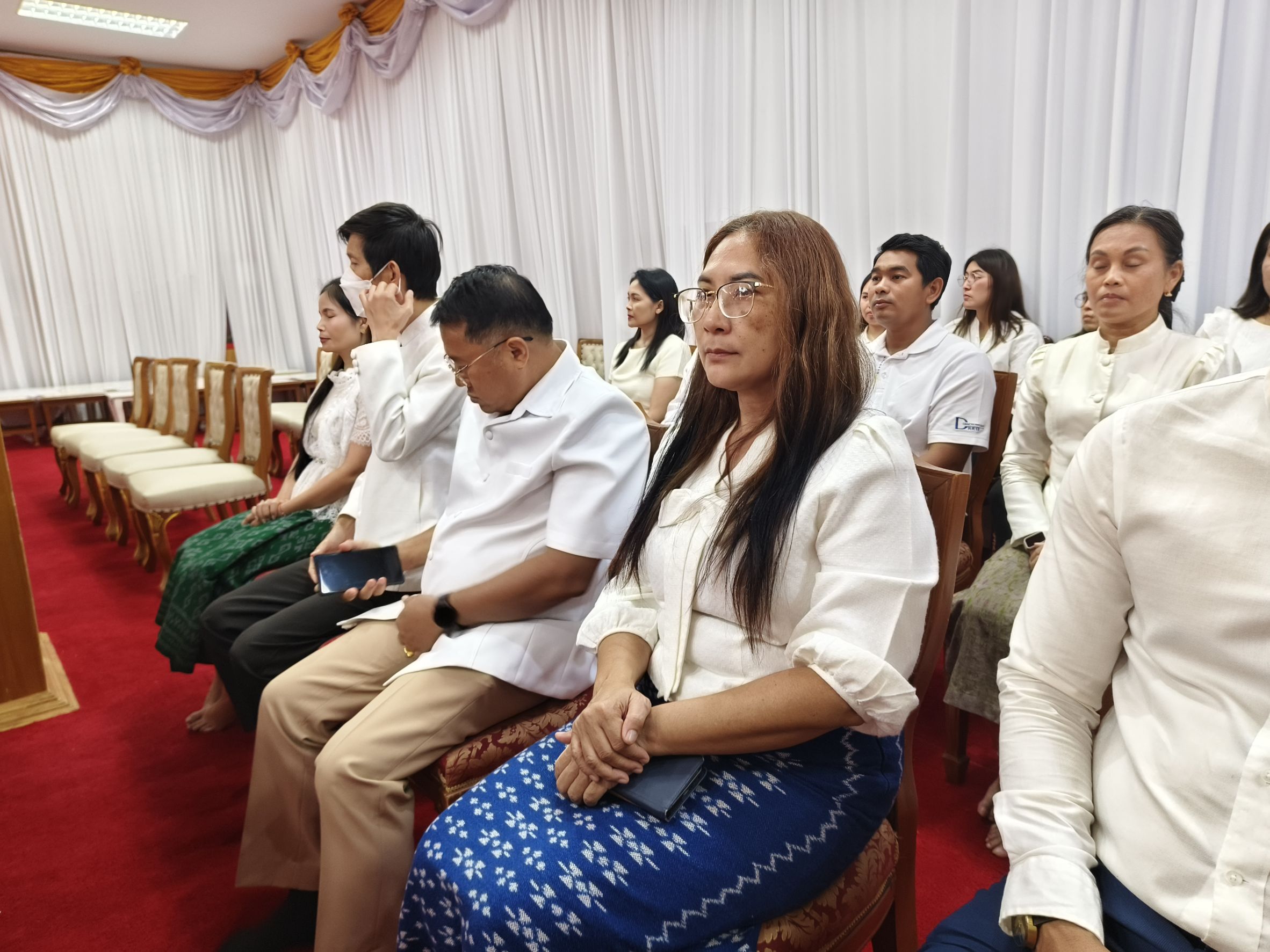 พช.ฉะเชิงเทรา ร่วมกิจกรรมถวายพระพรชัยมงคล แสดงความจงรักภักดีต่อสถาบันพระมหากษัตริย์ 🙏🇹🇭