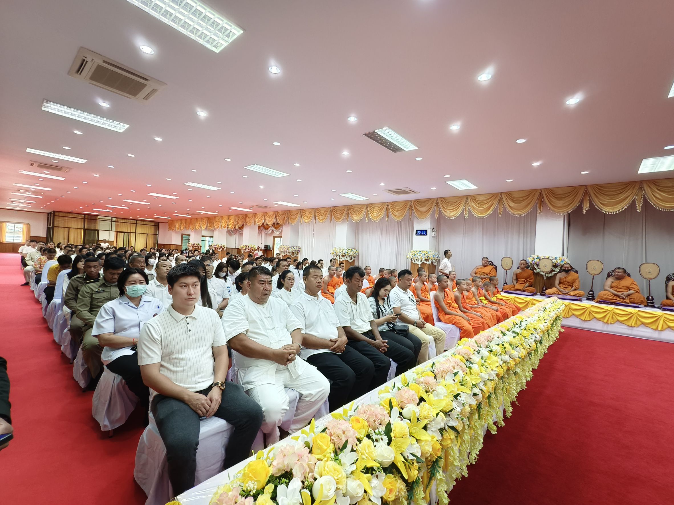 พช.ฉะเชิงเทรา ร่วมกิจกรรมถวายพระพรชัยมงคล แสดงความจงรักภักดีต่อสถาบันพระมหากษัตริย์ 🙏🇹🇭