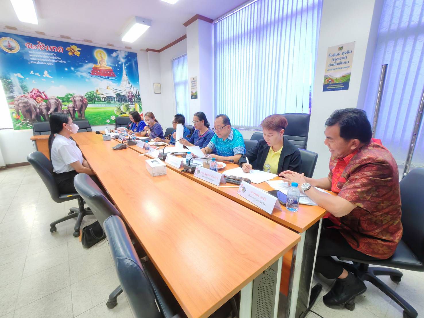 พช.ฉะเชิงเทราจัดสอบสัมภาษณ์คัดเลือก อสพ. รุ่นที่ 27