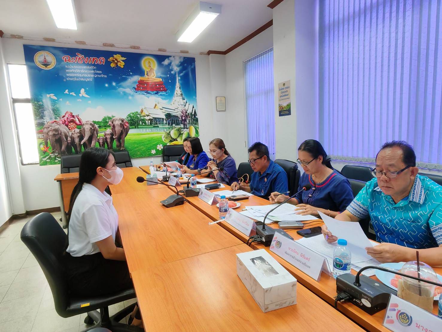 พช.ฉะเชิงเทราจัดสอบสัมภาษณ์คัดเลือก อสพ. รุ่นที่ 27