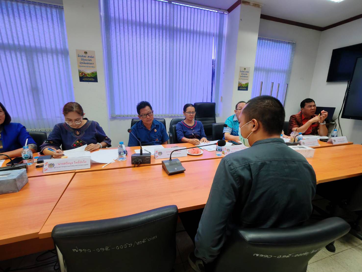 พช.ฉะเชิงเทราจัดสอบสัมภาษณ์คัดเลือก อสพ. รุ่นที่ 27