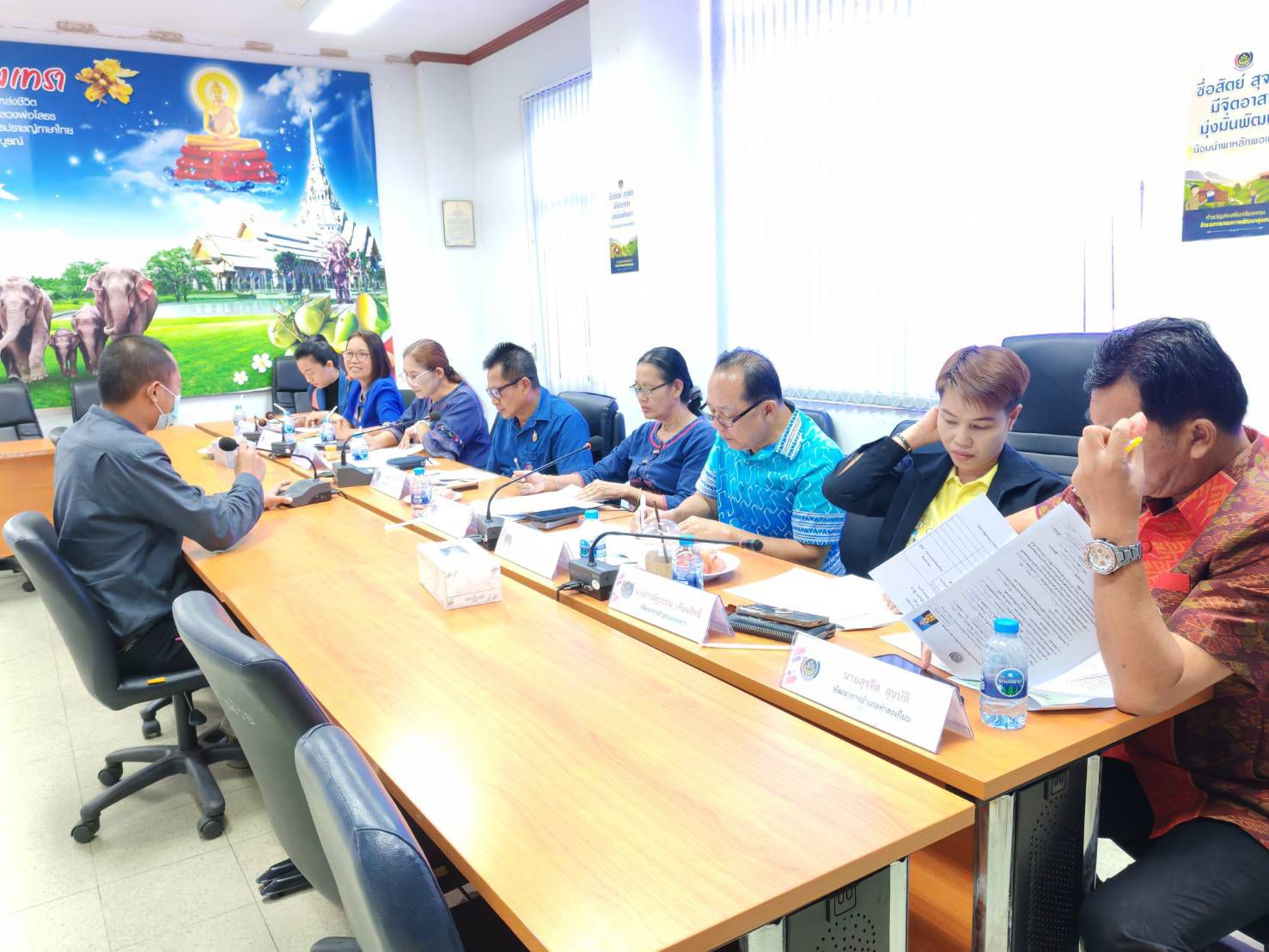 พช.ฉะเชิงเทราจัดสอบสัมภาษณ์คัดเลือก อสพ. รุ่นที่ 27