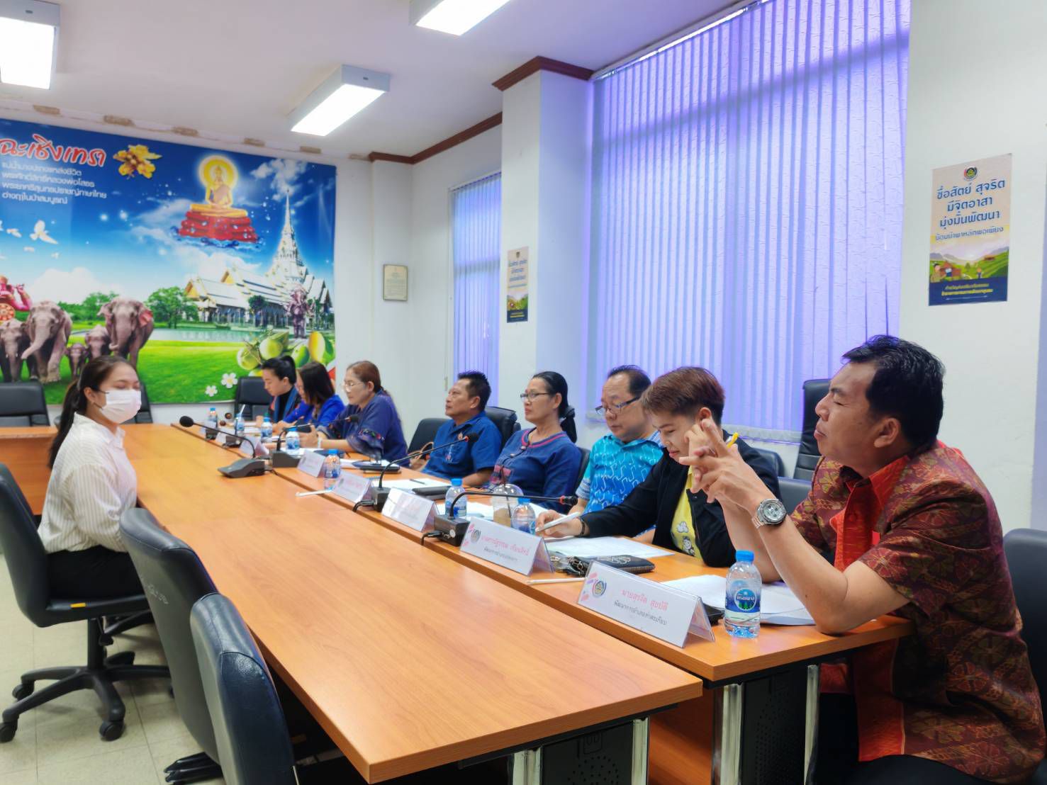 พช.ฉะเชิงเทราจัดสอบสัมภาษณ์คัดเลือก อสพ. รุ่นที่ 27