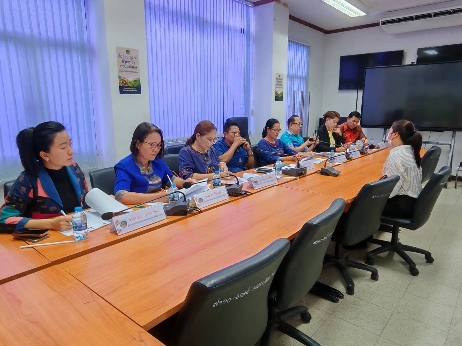 พช.ฉะเชิงเทราจัดสอบสัมภาษณ์คัดเลือก อสพ. รุ่นที่ 27