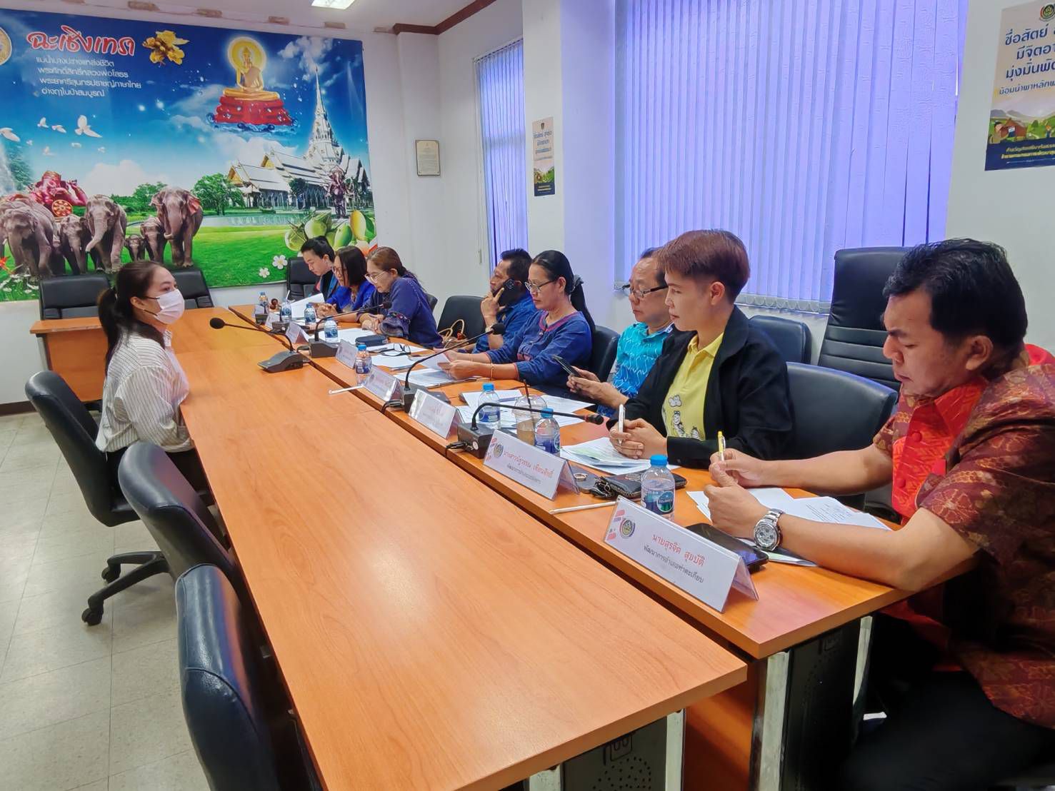 พช.ฉะเชิงเทราจัดสอบสัมภาษณ์คัดเลือก อสพ. รุ่นที่ 27