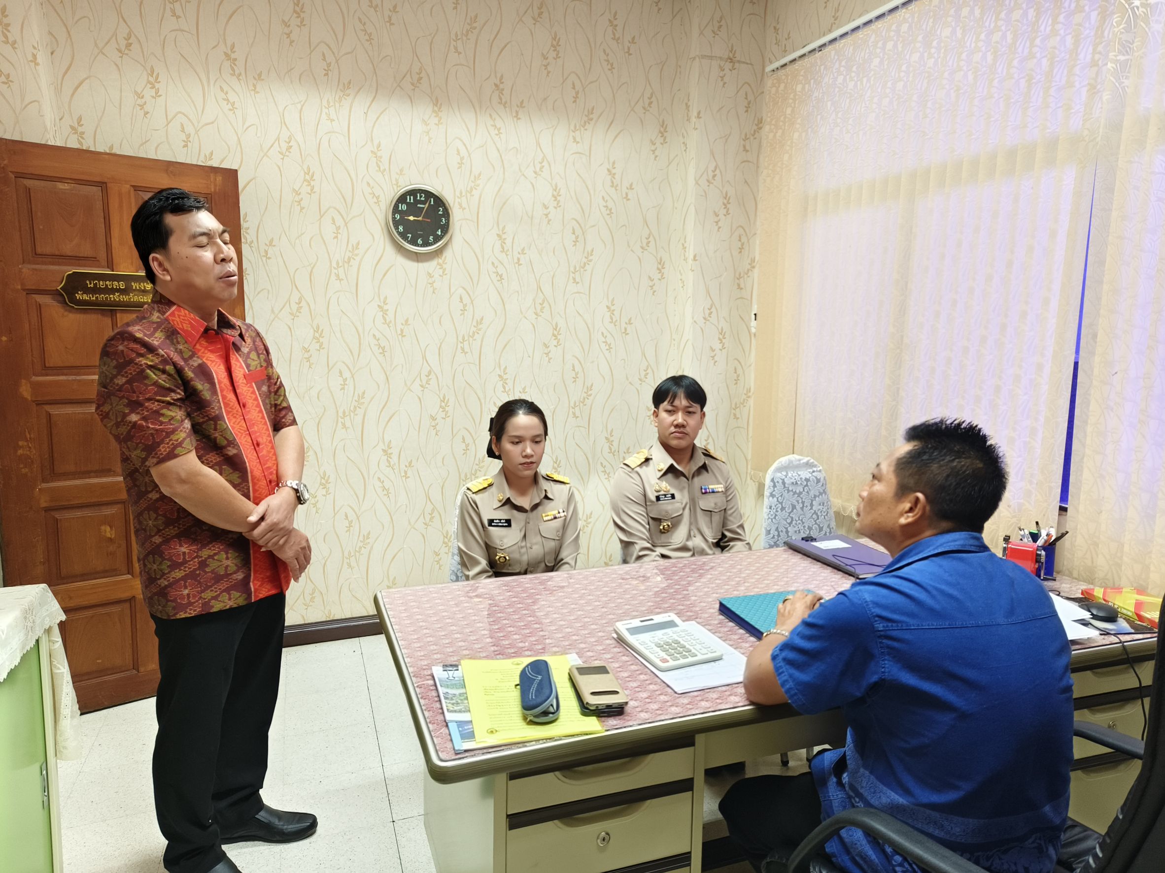 พช.ฉะเชิงเทราต้อนรับข้าราชการบรรจุใหม่ เสริมทีมพัฒนาพื้นที่