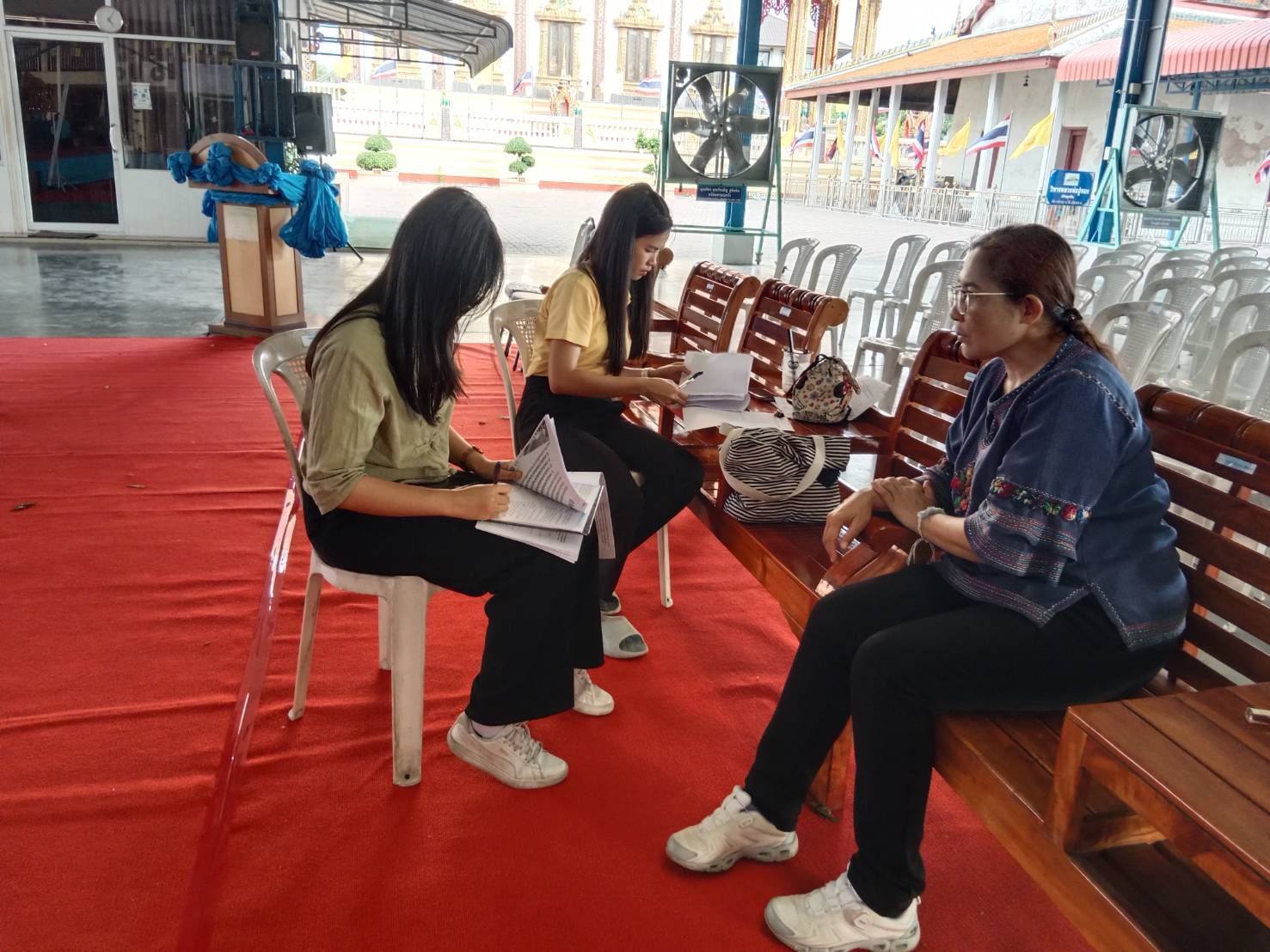 พช.ฉะเชิงเทราลงพื้นที่เตรียมงานใหญ่ พร้อมความร่วมมือจากวัดบางปรงโชติการาม