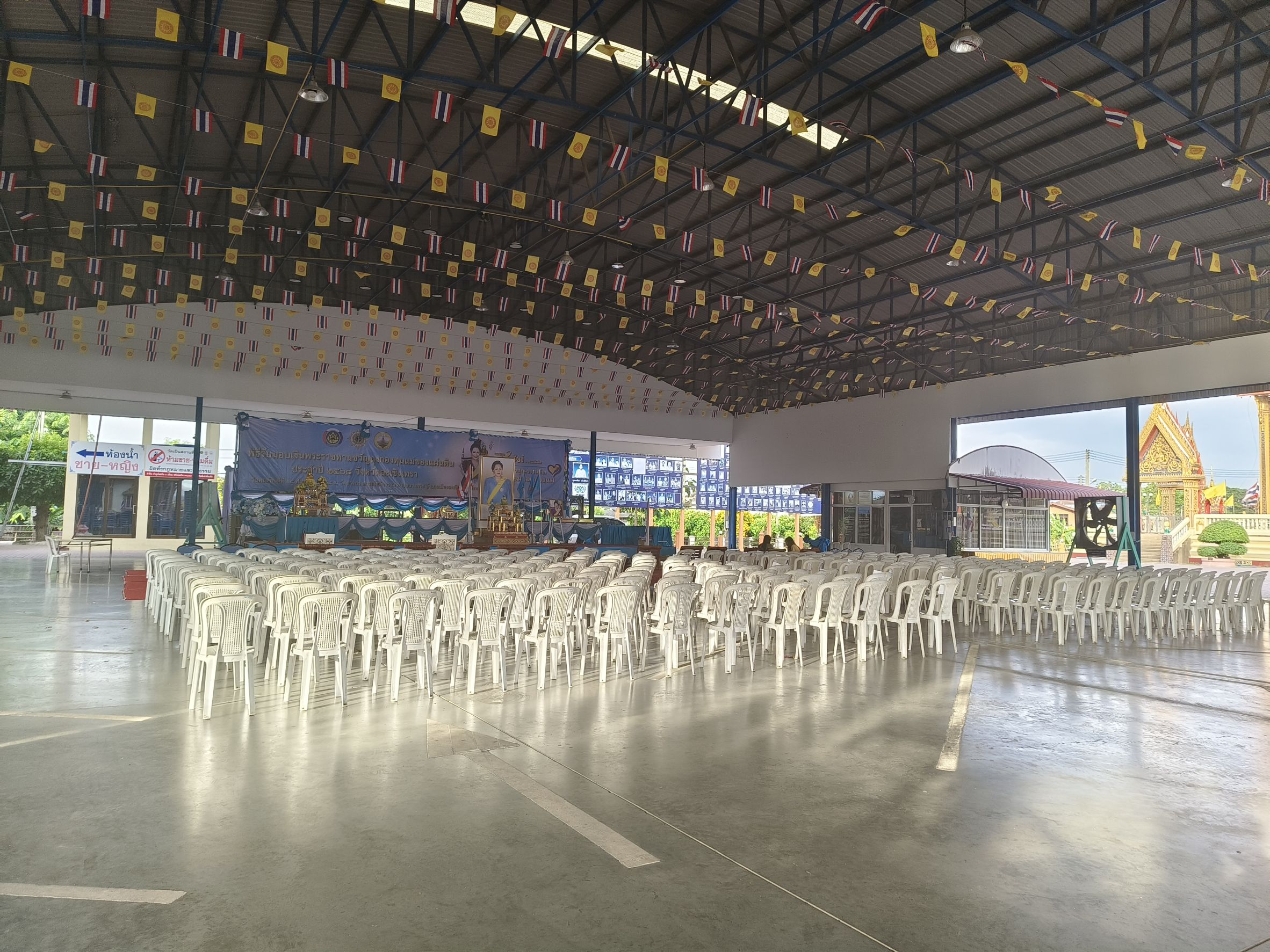 พช.ฉะเชิงเทราลงพื้นที่เตรียมงานใหญ่ พร้อมความร่วมมือจากวัดบางปรงโชติการาม