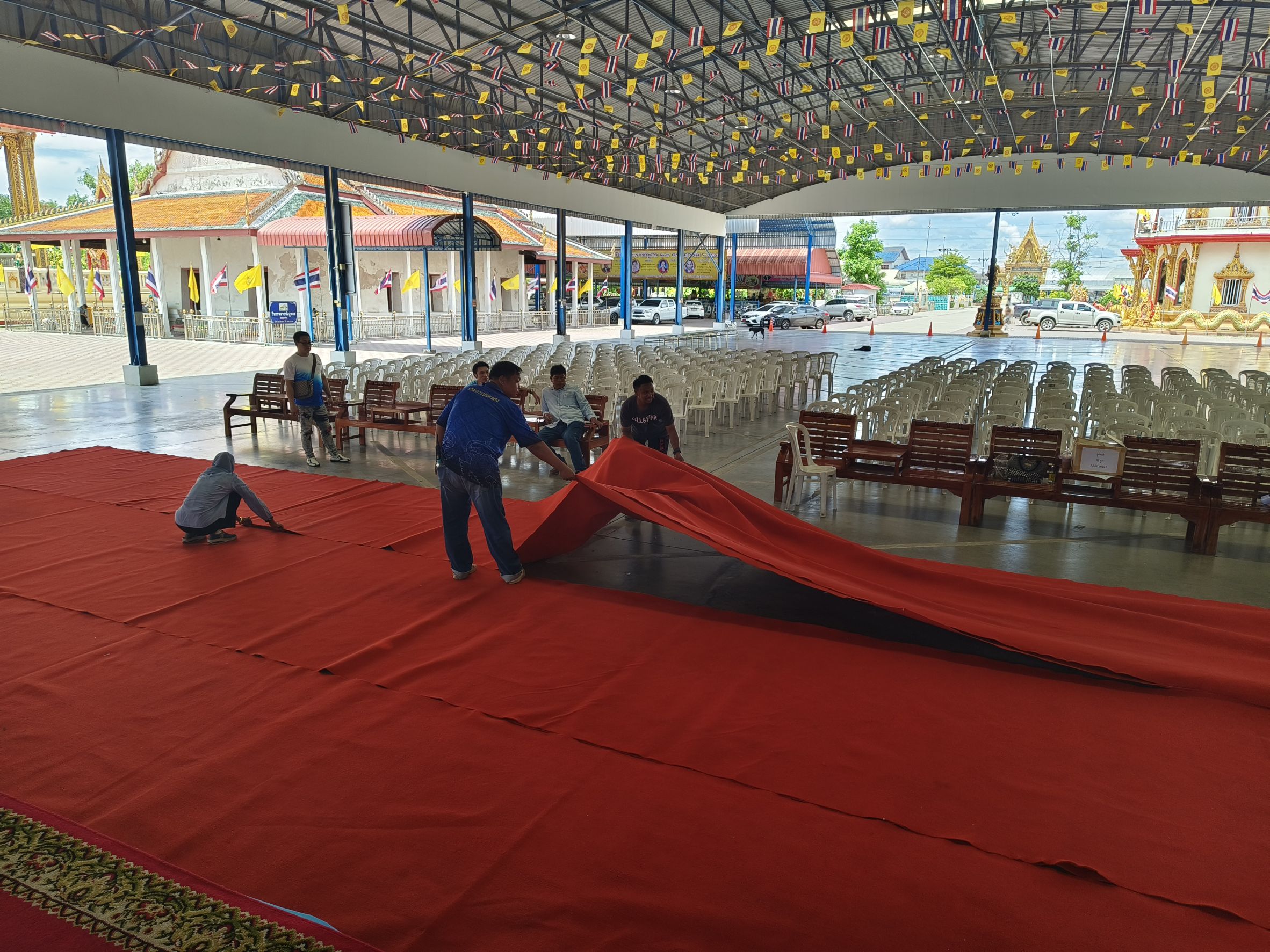 พช.ฉะเชิงเทราลงพื้นที่เตรียมงานใหญ่ พร้อมความร่วมมือจากวัดบางปรงโชติการาม