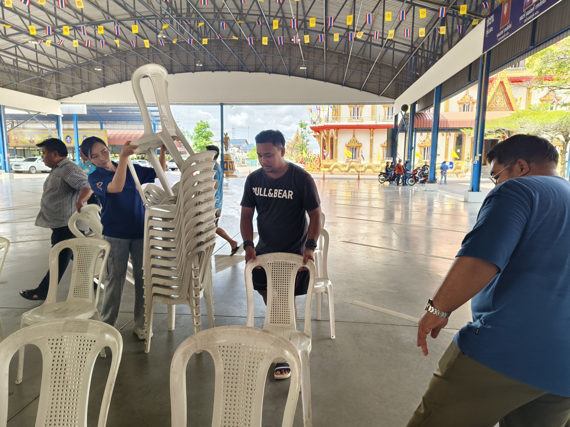 พช.ฉะเชิงเทราลงพื้นที่เตรียมงานใหญ่ พร้อมความร่วมมือจากวัดบางปรงโชติการาม